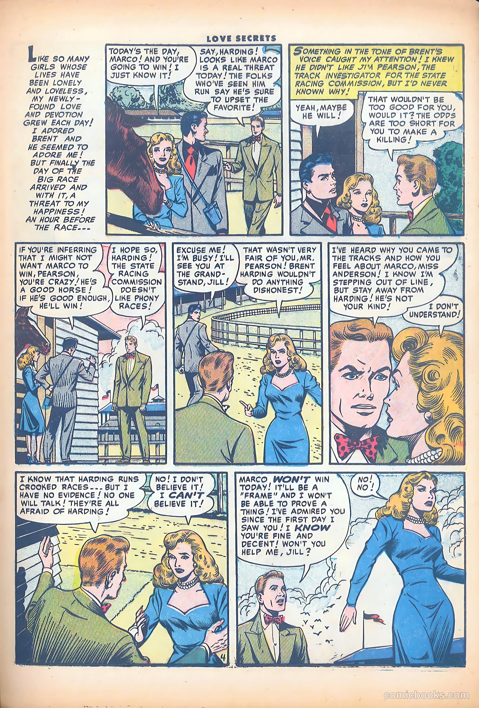 Love Secrets #42 (1955) — page 21 of 36