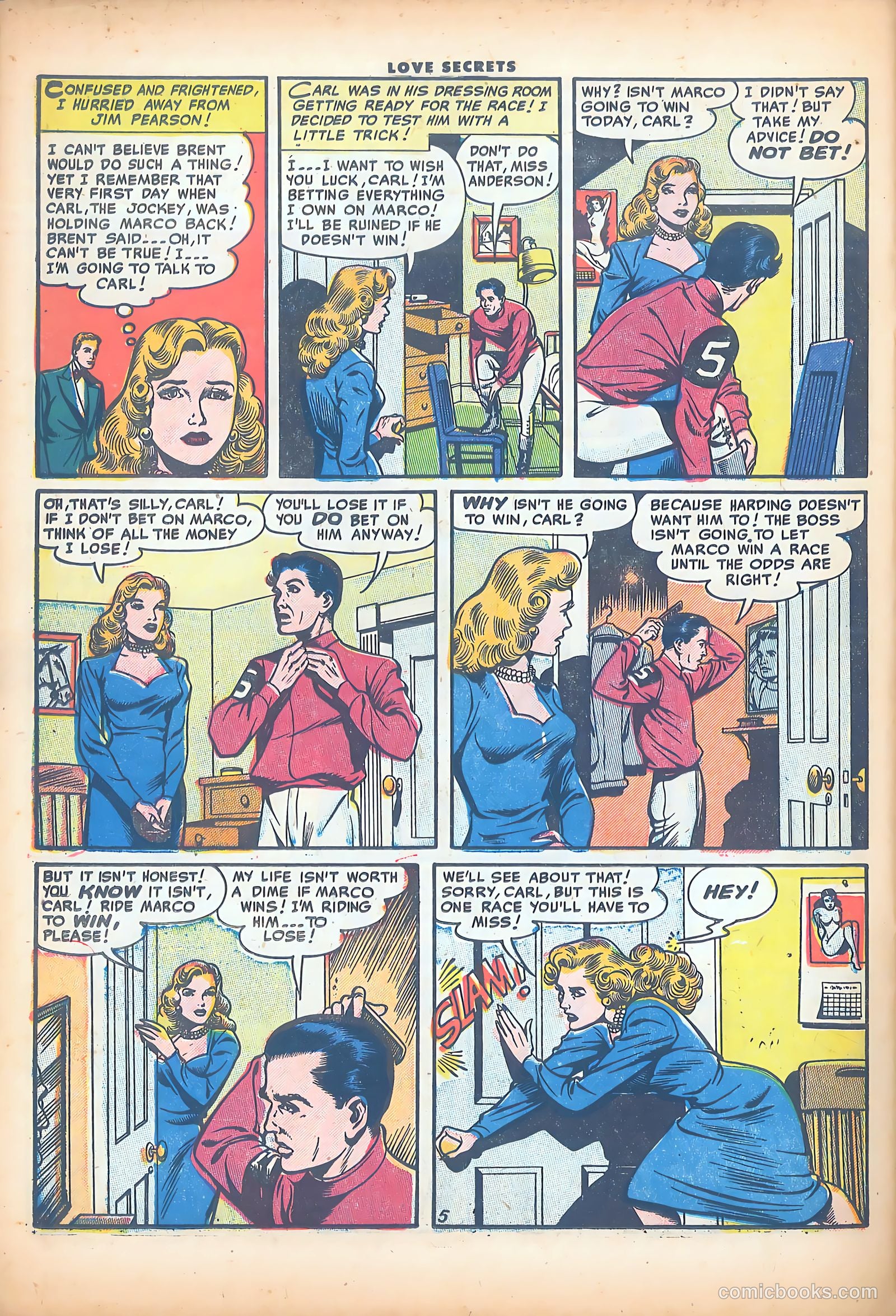 Love Secrets #42 (1955) — page 22 of 36