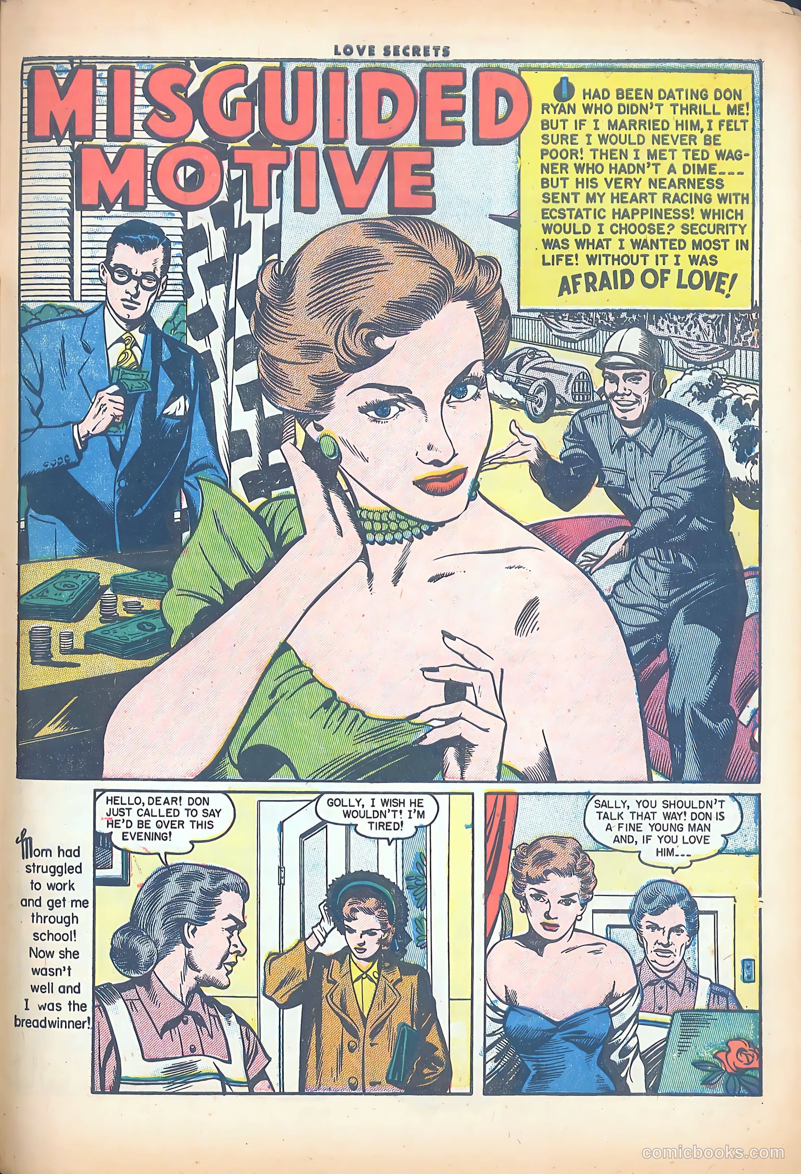 Love Secrets #42 (1955) — page 27 of 36