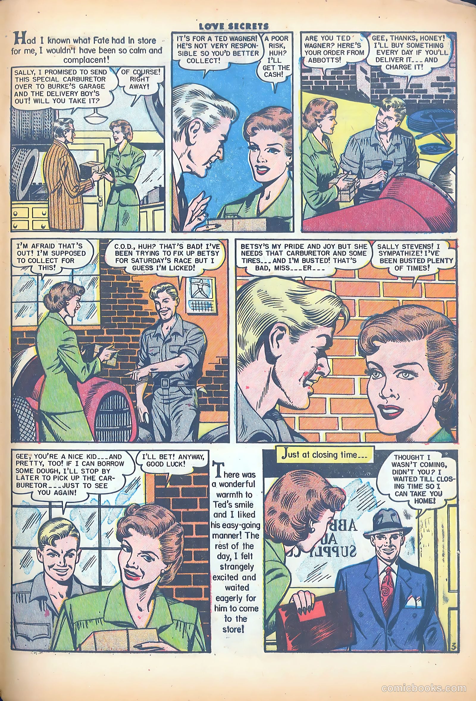 Love Secrets #42 (1955) — page 29 of 36