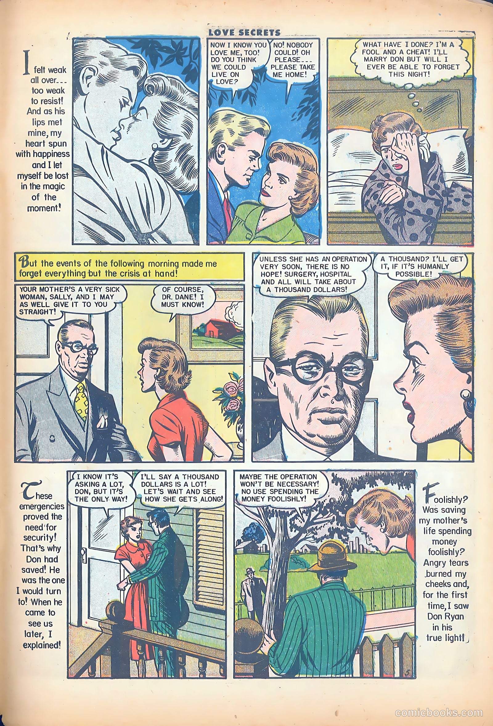 Love Secrets #42 (1955) — page 31 of 36