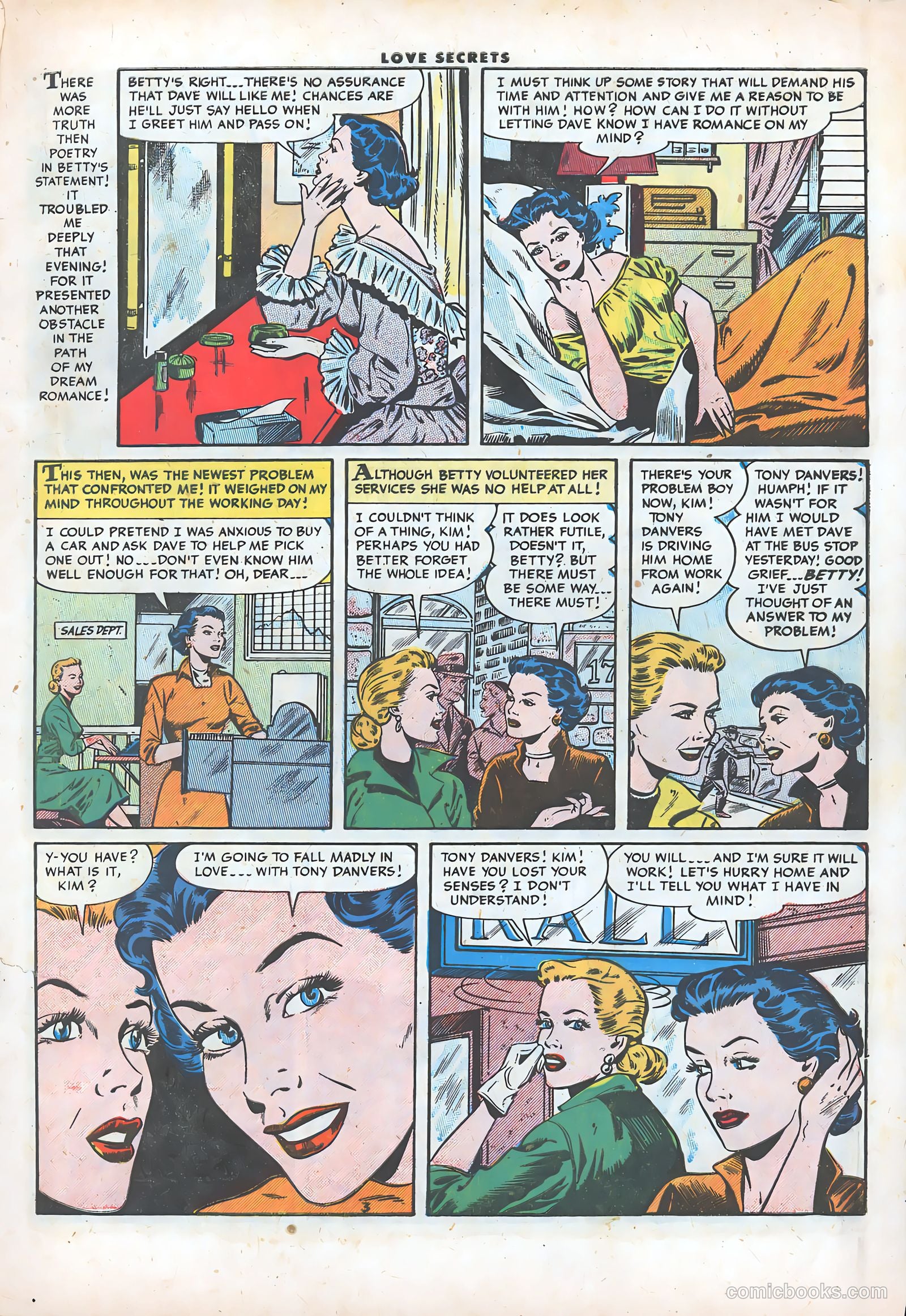Love Secrets #44 (1955) — page 5 of 36