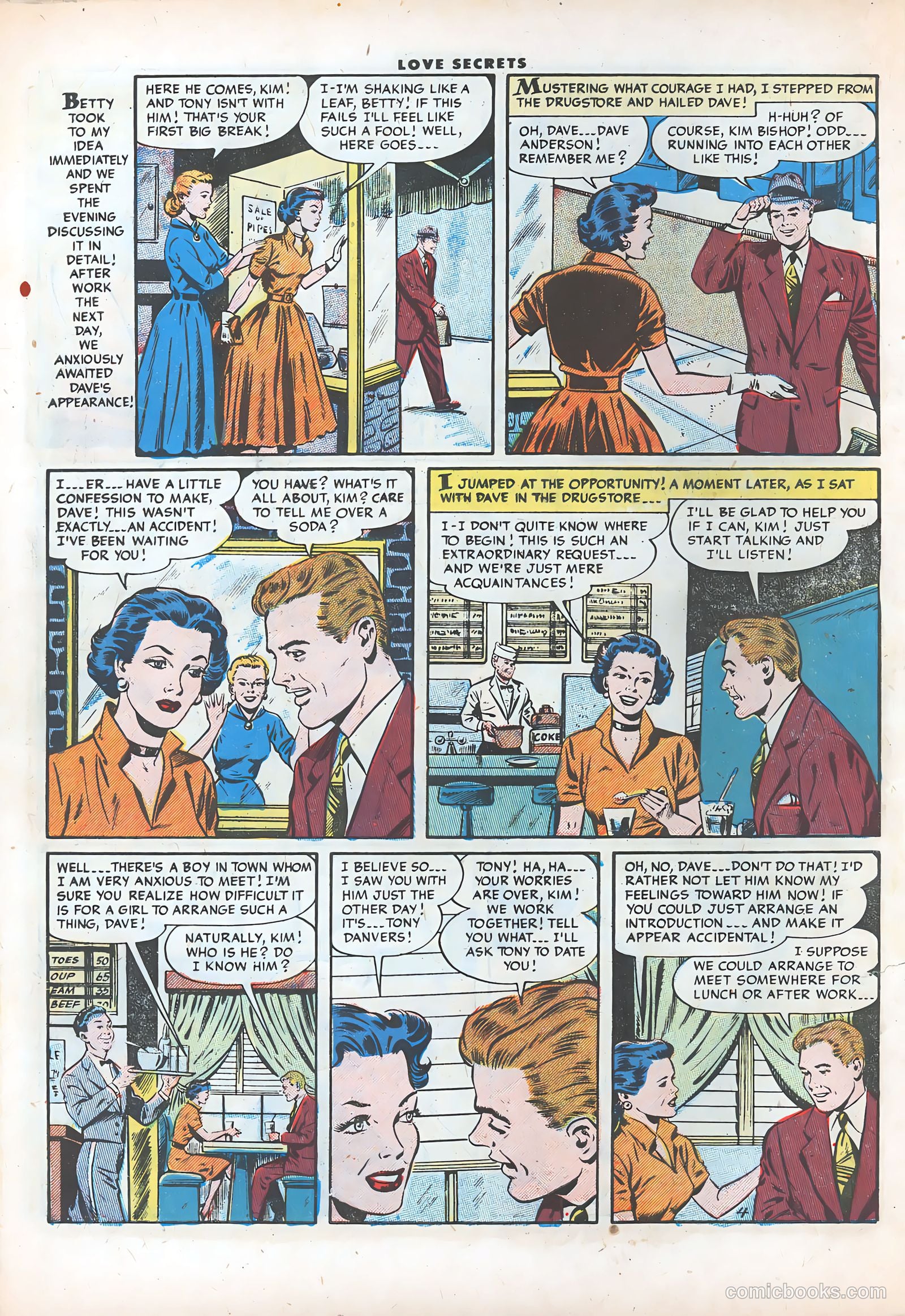 Love Secrets #44 (1955) — page 6 of 36
