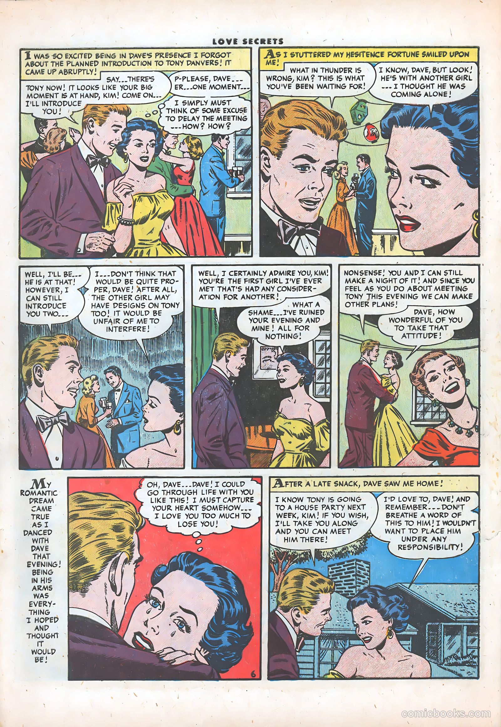 Love Secrets #44 (1955) — page 8 of 36