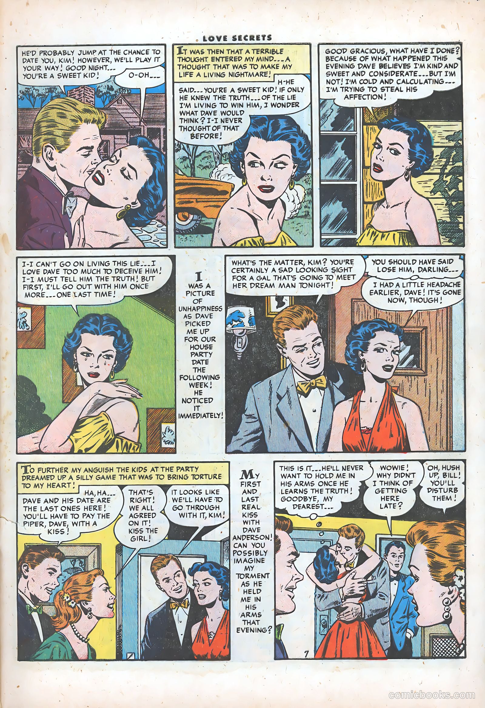Love Secrets #44 (1955) — page 9 of 36