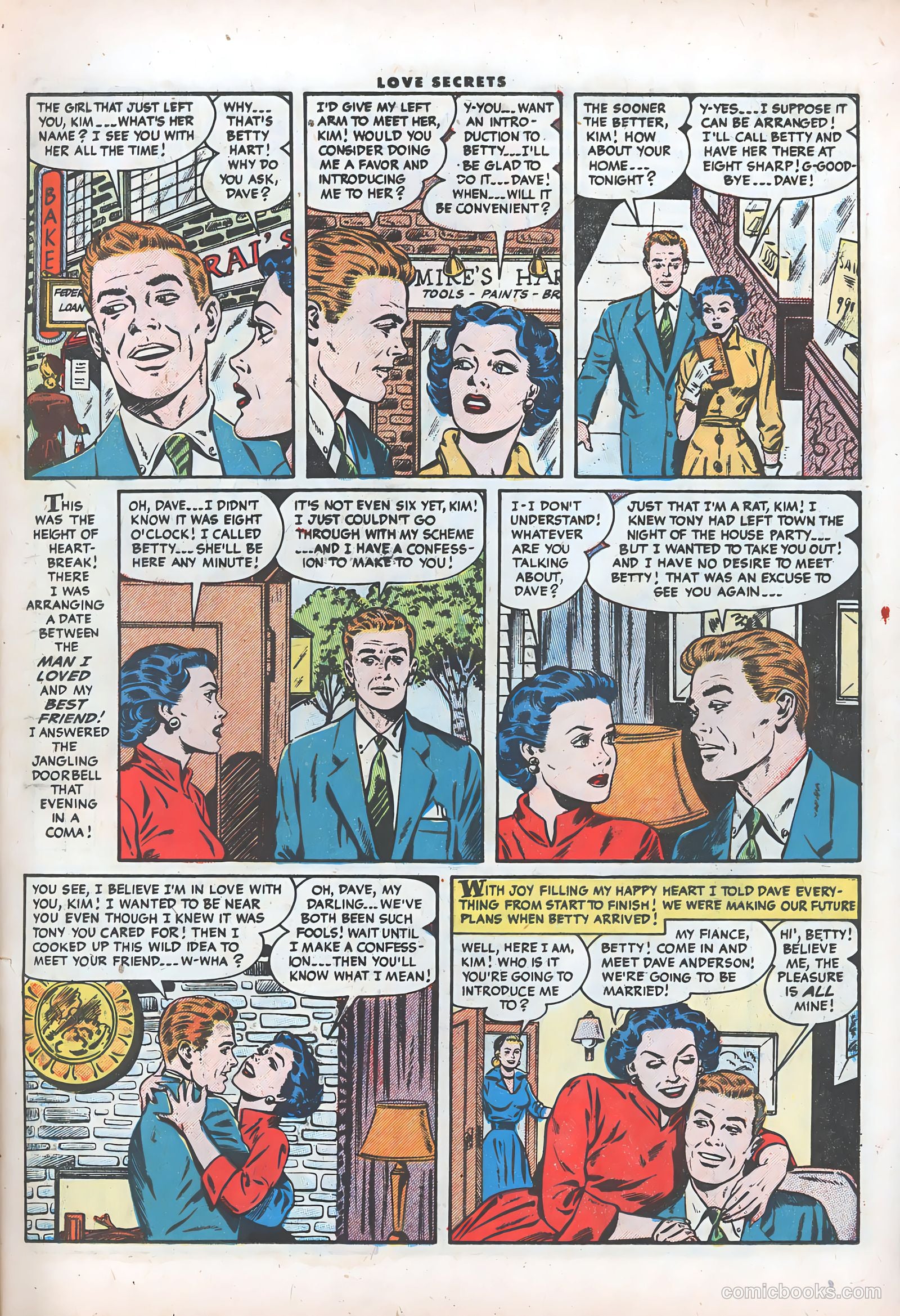 Love Secrets #44 (1955) — page 11 of 36