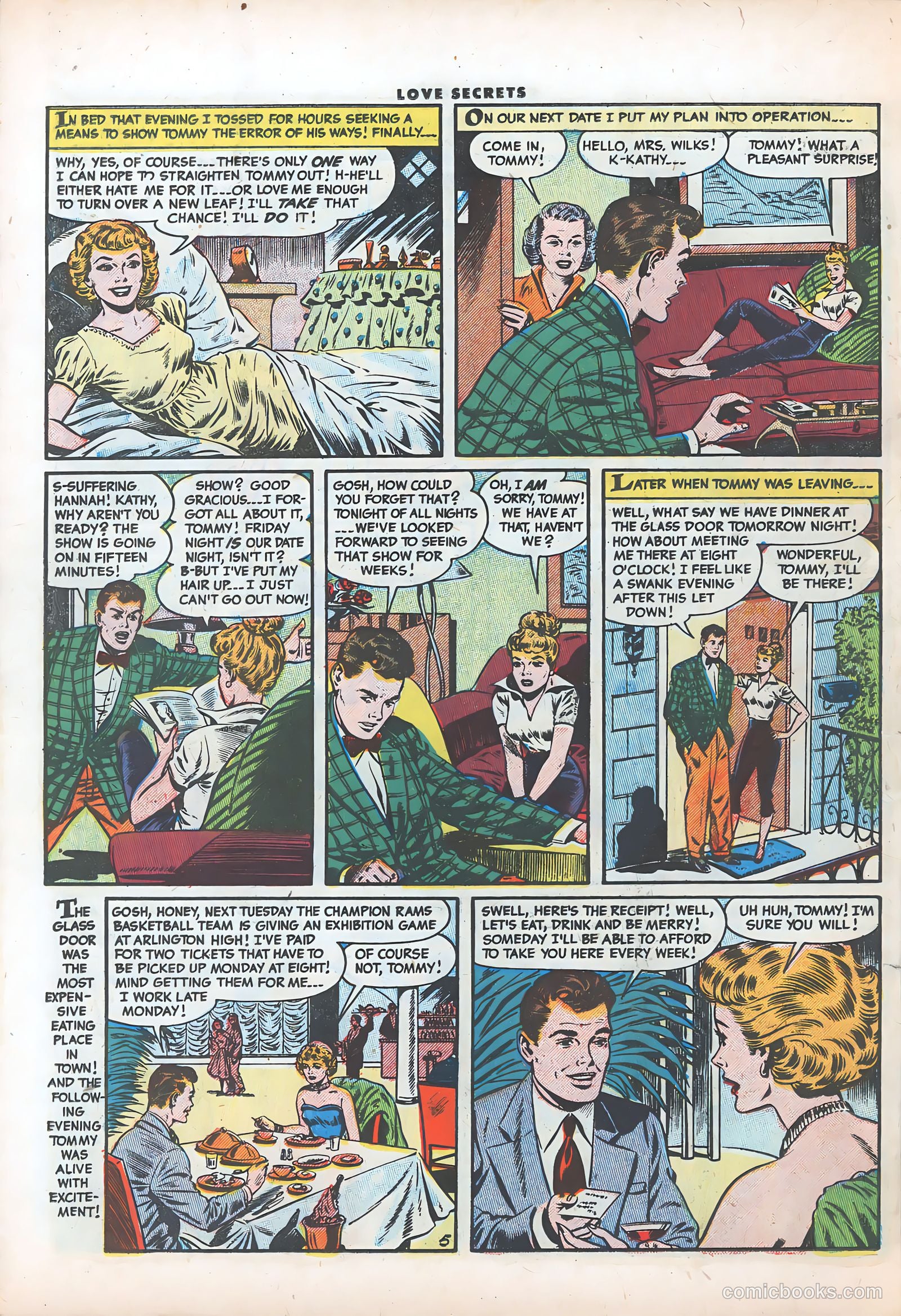Love Secrets #44 (1955) — page 22 of 36