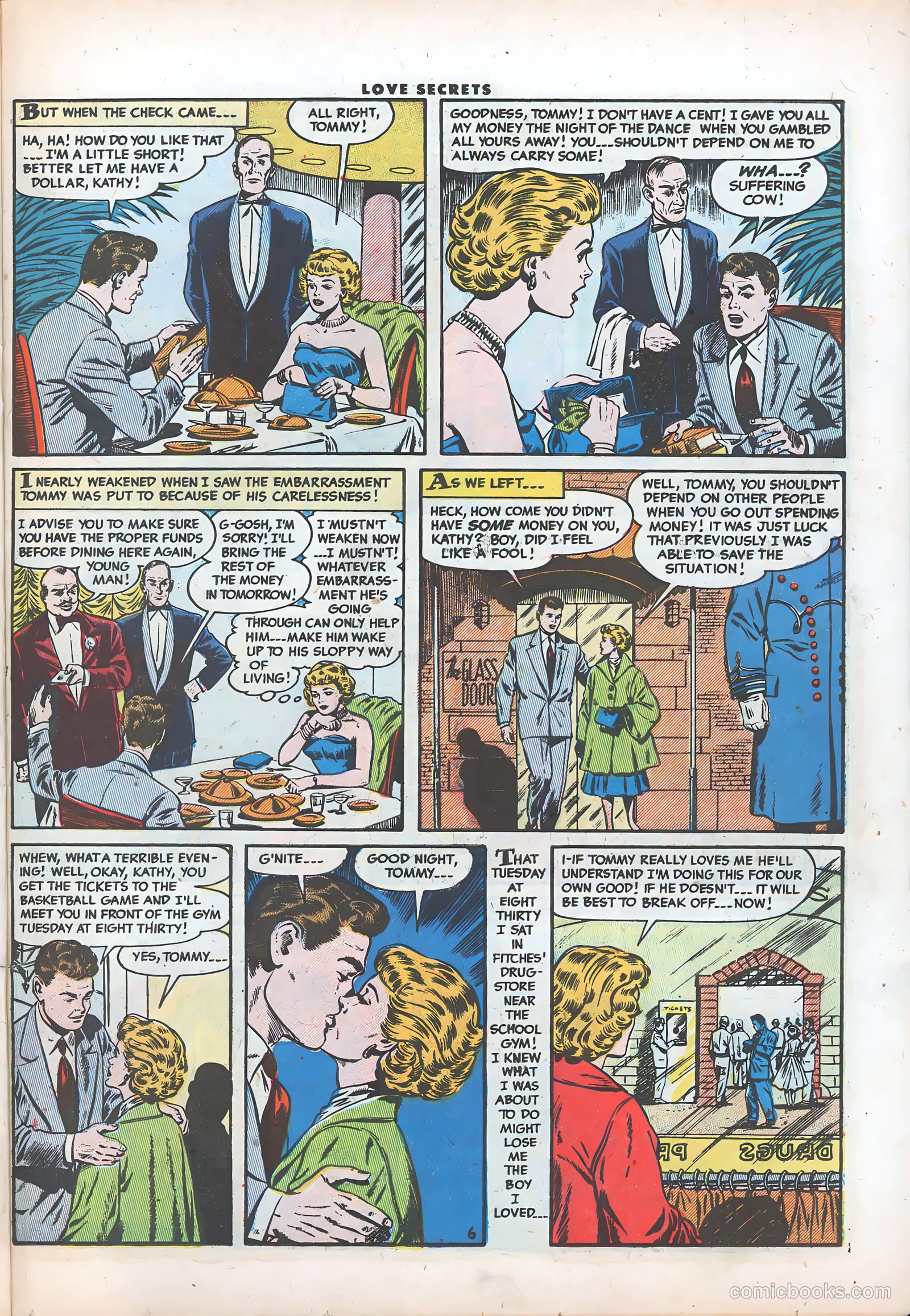 Love Secrets #44 (1955) — page 23 of 36
