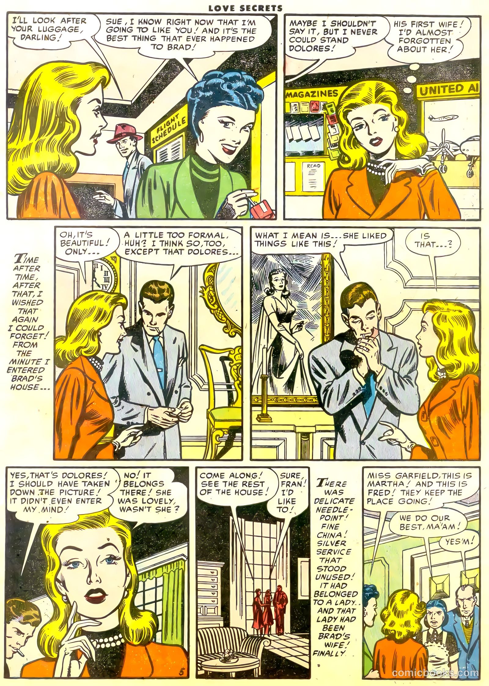 Love Secrets #45 (1955) — page 7 of 36