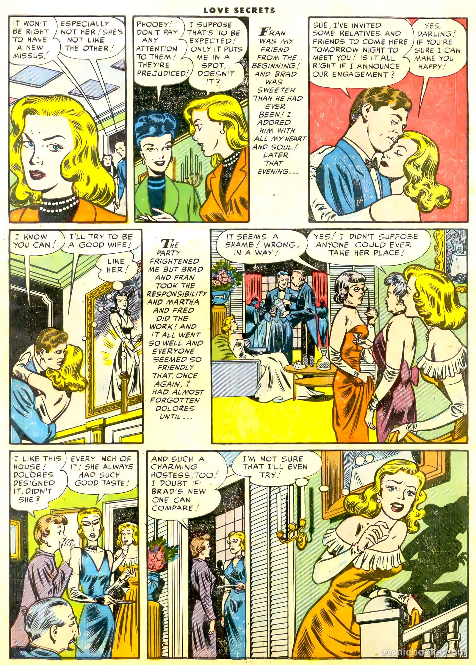 Love Secrets #45 (1955) — page 8 of 36