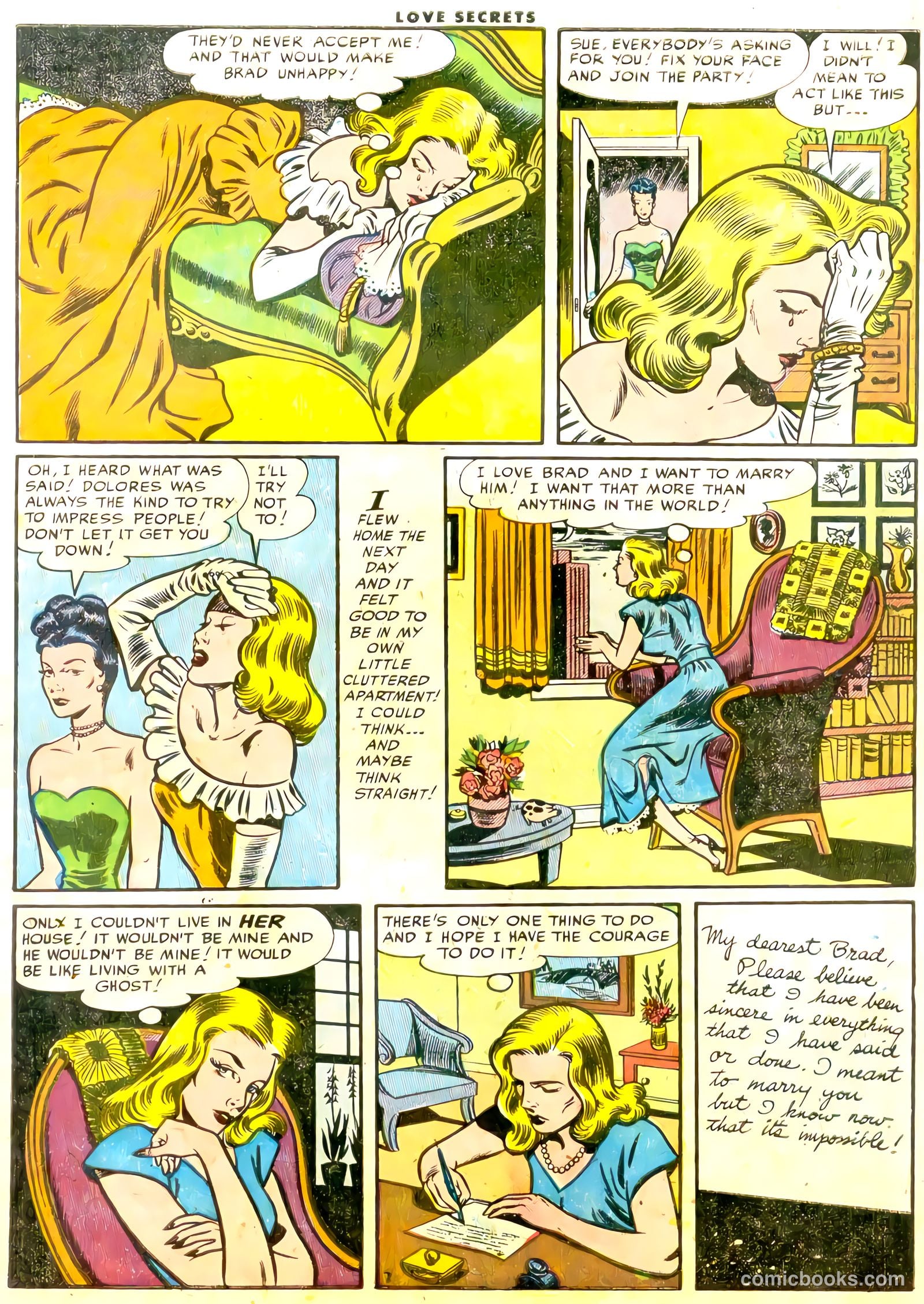 Love Secrets #45 (1955) — page 9 of 36