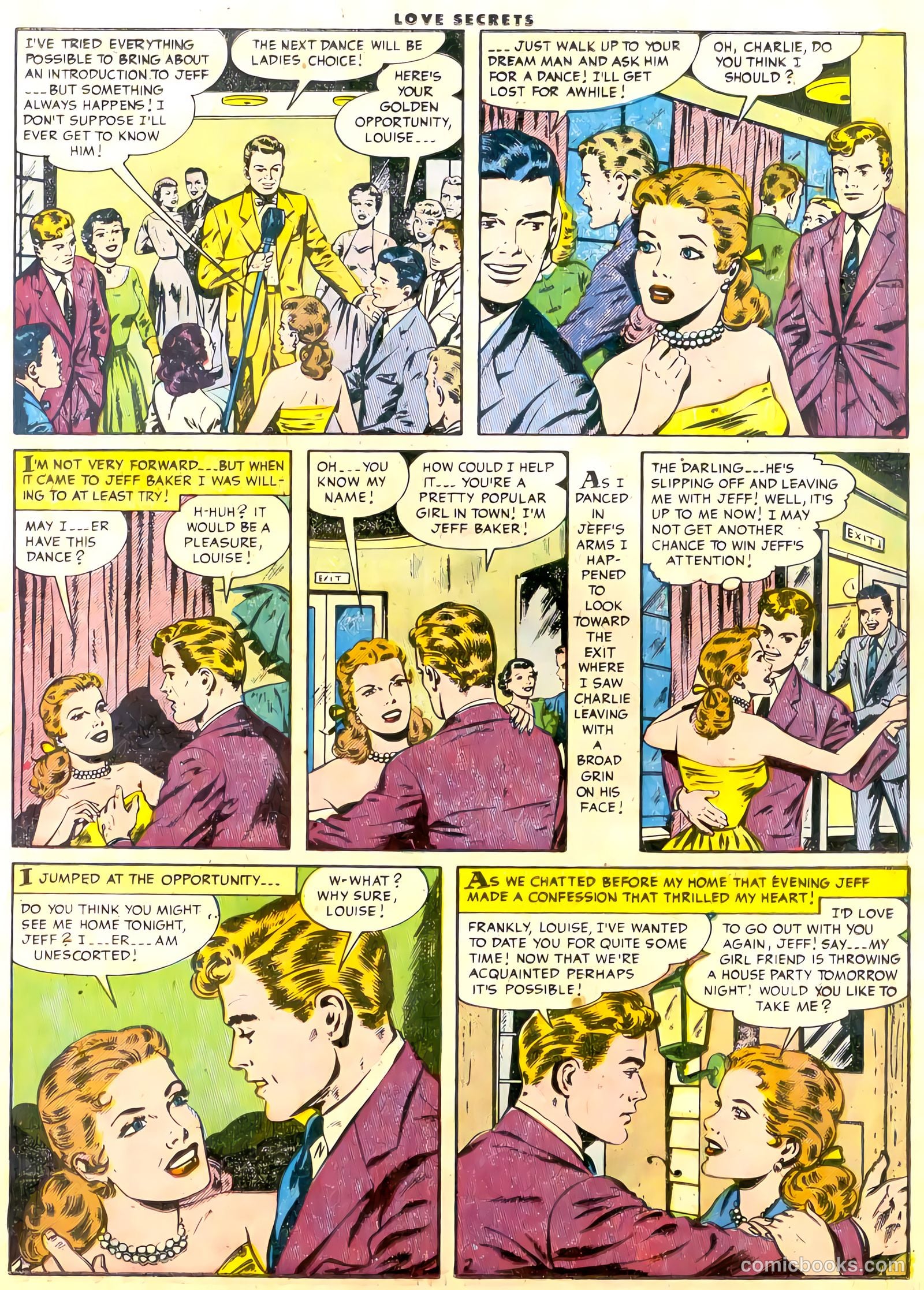 Love Secrets #45 (1955) — page 13 of 36