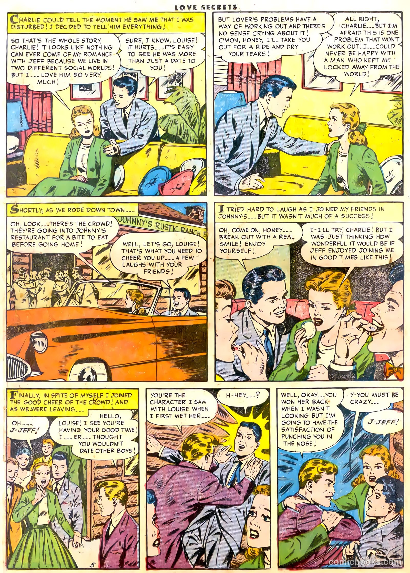 Love Secrets #45 (1955) — page 16 of 36