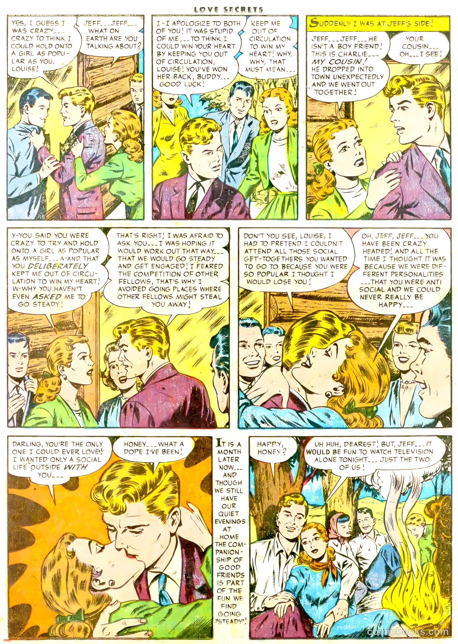 Love Secrets #45 (1955) — page 17 of 36