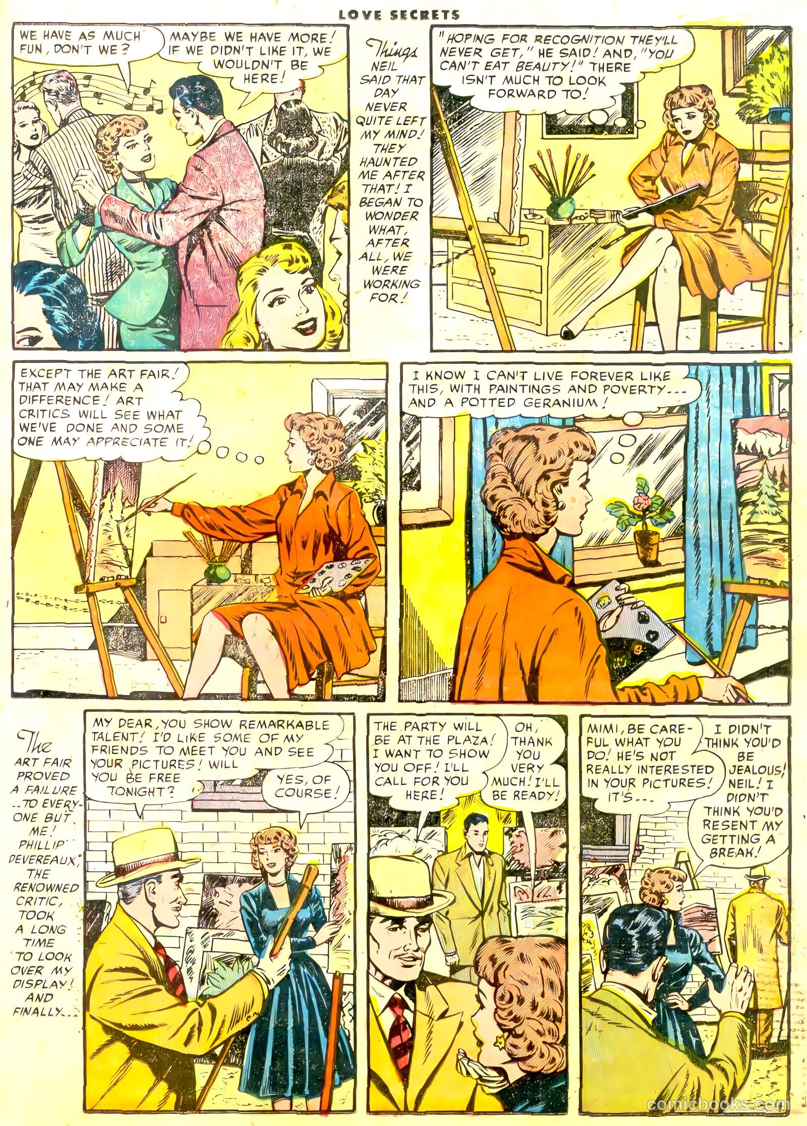 Love Secrets #45 (1955) — page 21 of 36