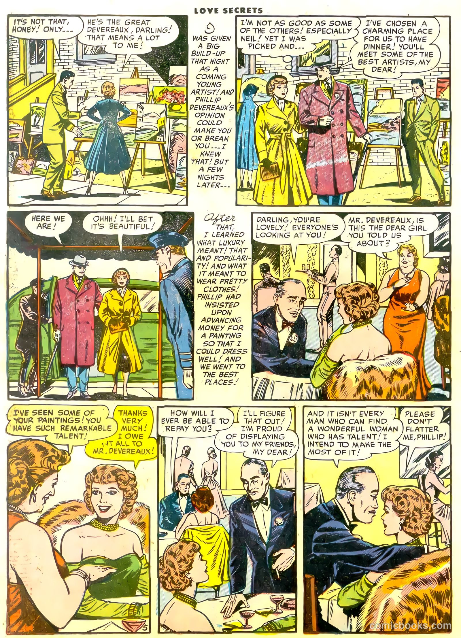Love Secrets #45 (1955) — page 22 of 36