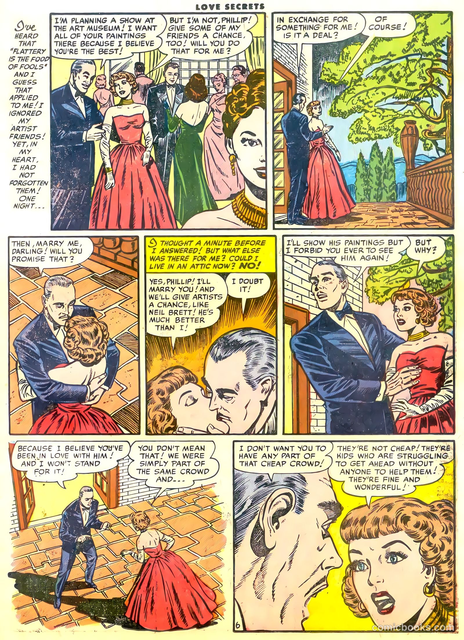 Love Secrets #45 (1955) — page 23 of 36