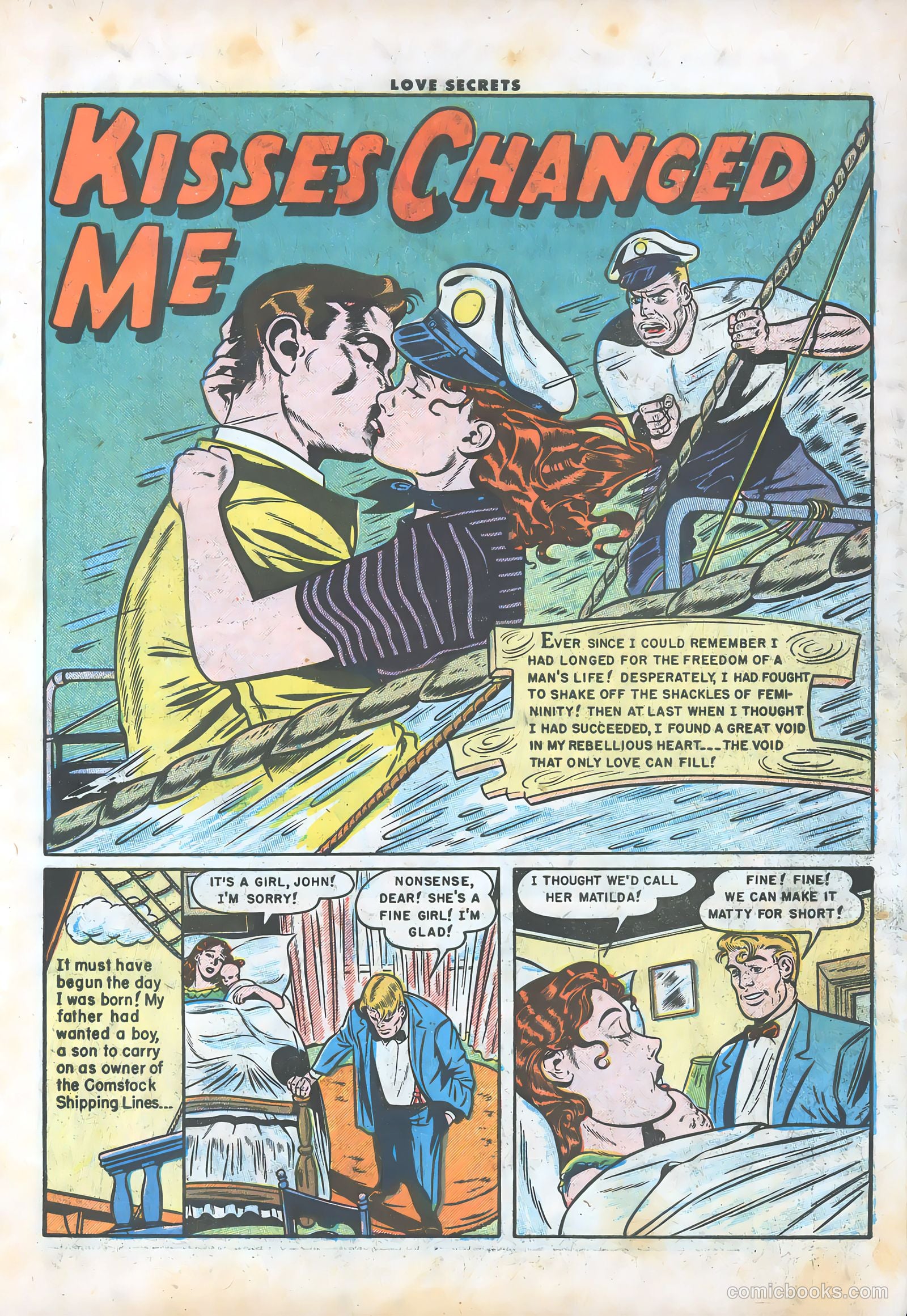Love Secrets #46 (1955) — page 3 of 36