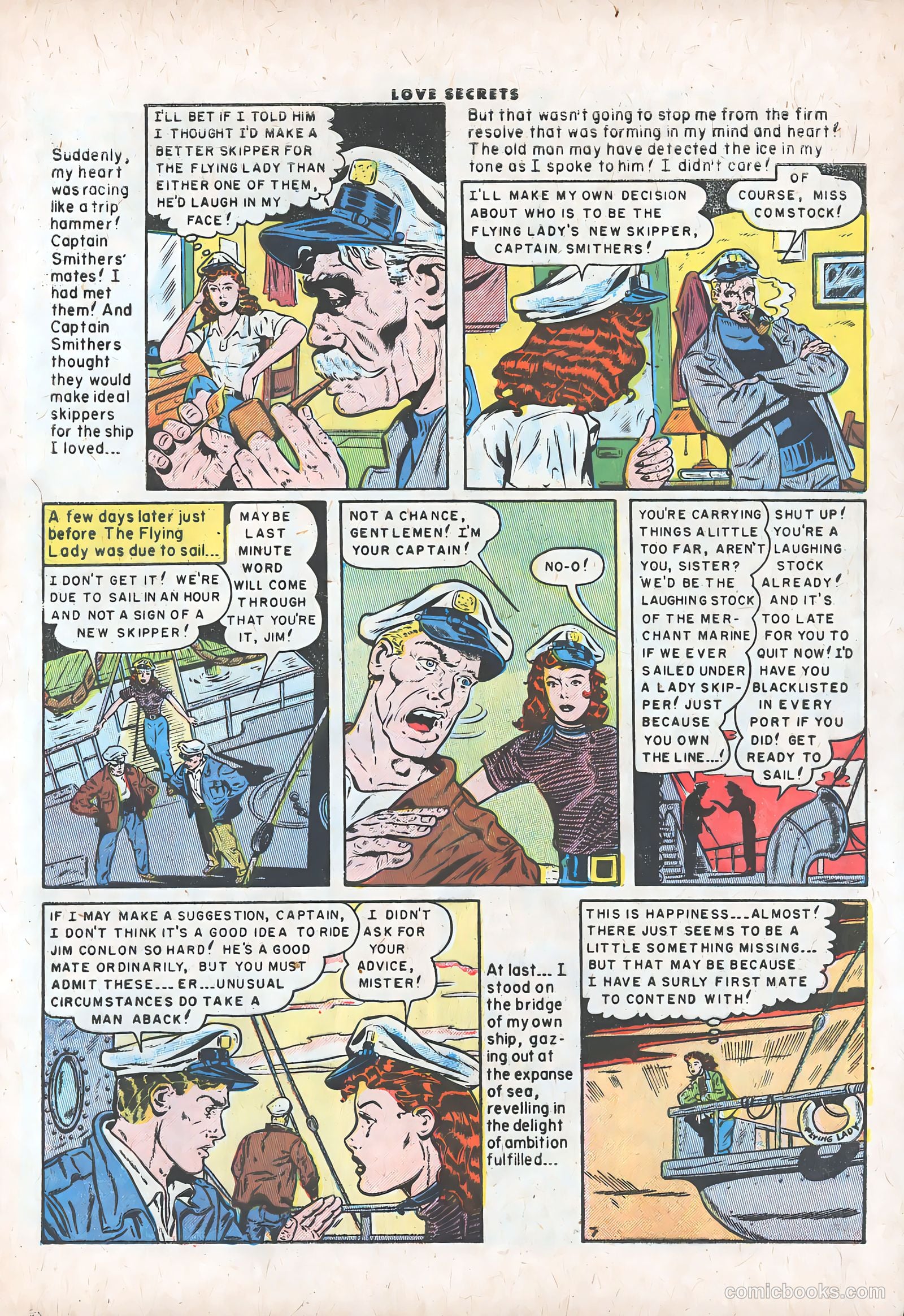Love Secrets #46 (1955) — page 9 of 36