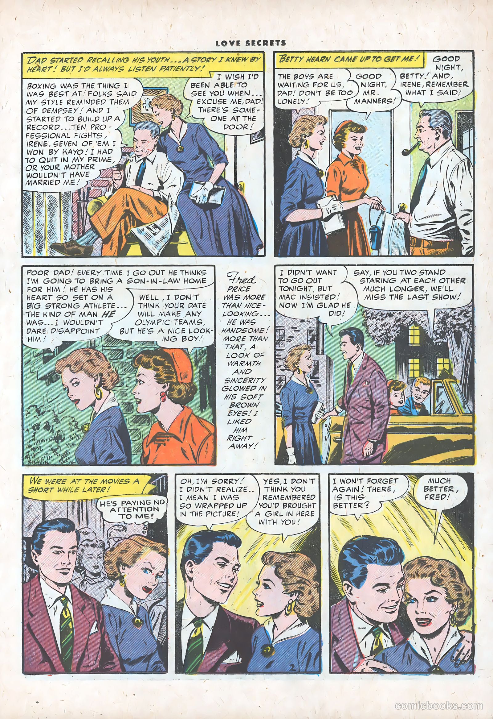 Love Secrets #46 (1955) — page 13 of 36