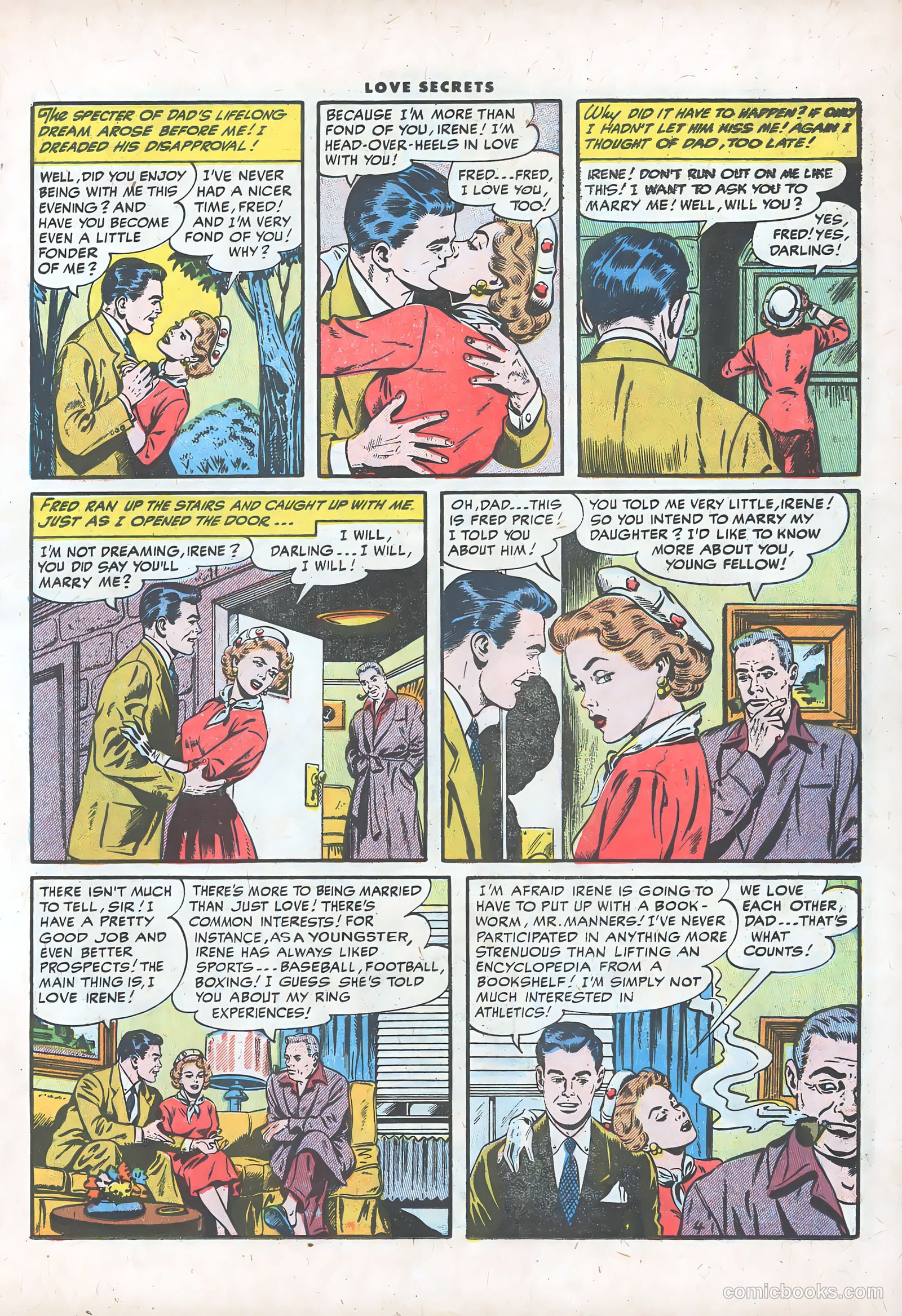 Love Secrets #46 (1955) — page 15 of 36