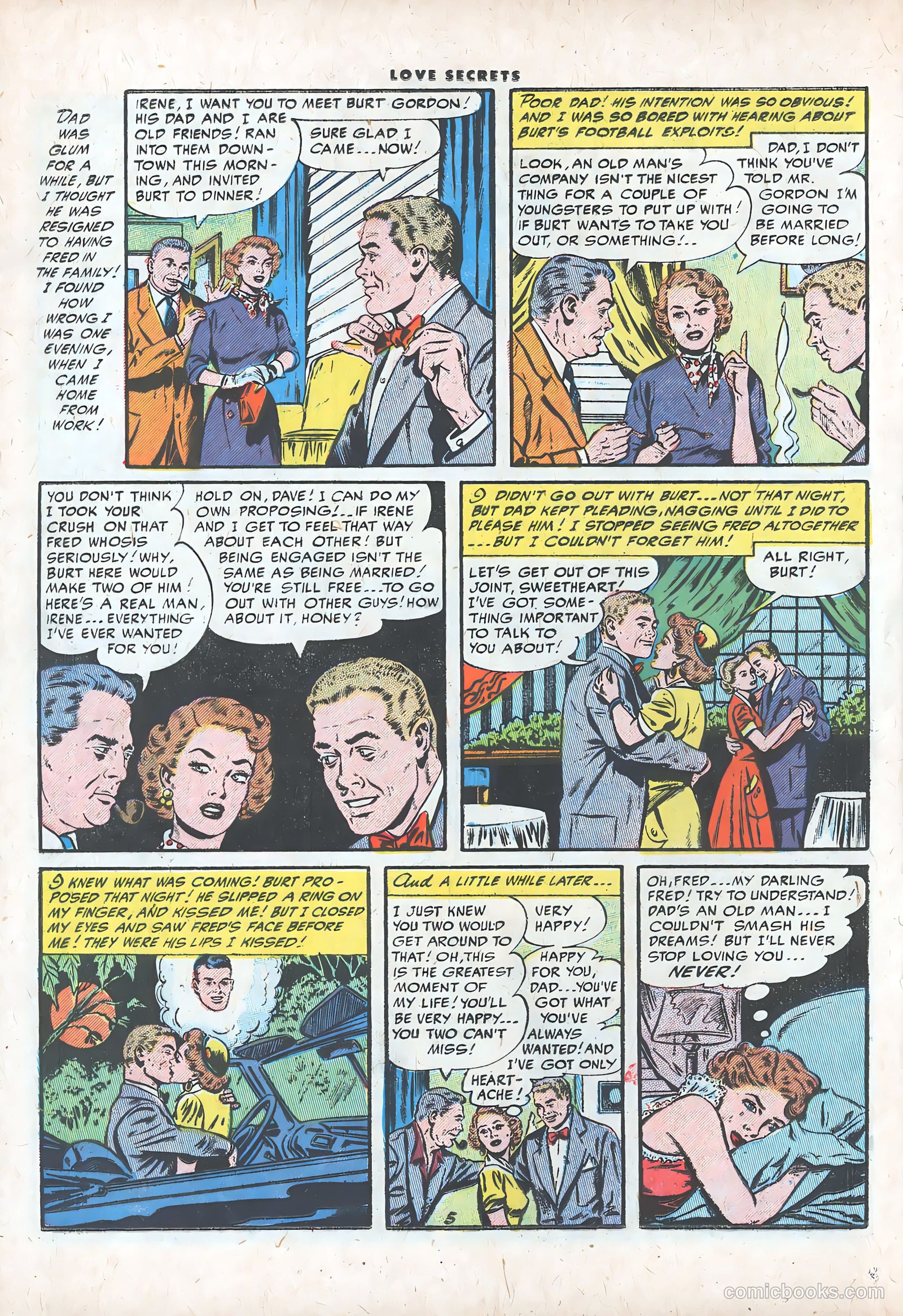 Love Secrets #46 (1955) — page 16 of 36