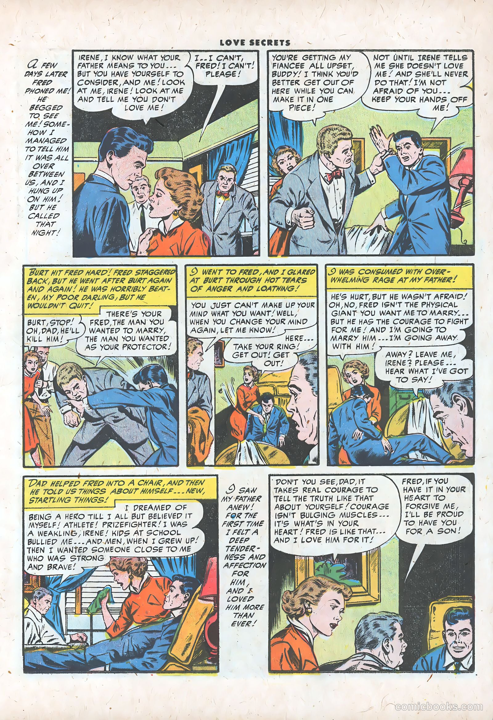 Love Secrets #46 (1955) — page 17 of 36