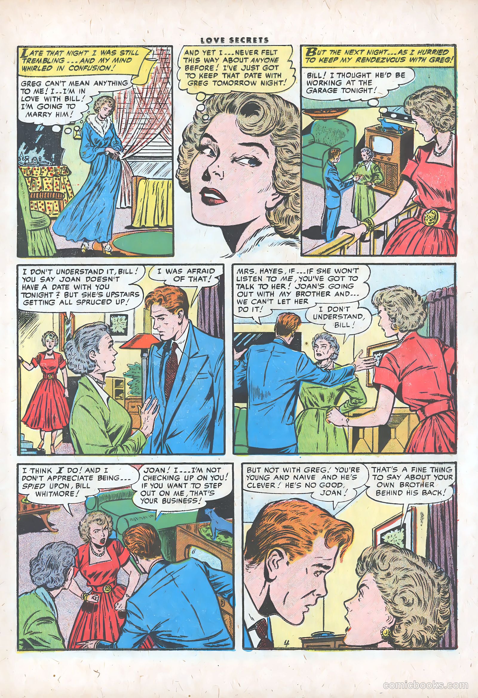 Love Secrets #46 (1955) — page 21 of 36