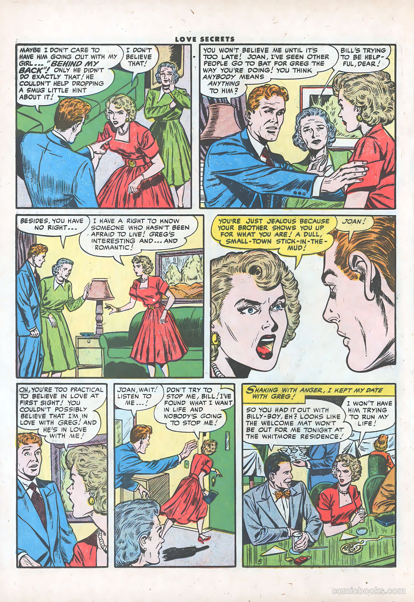 Love Secrets #46 (1955) — page 22 of 36