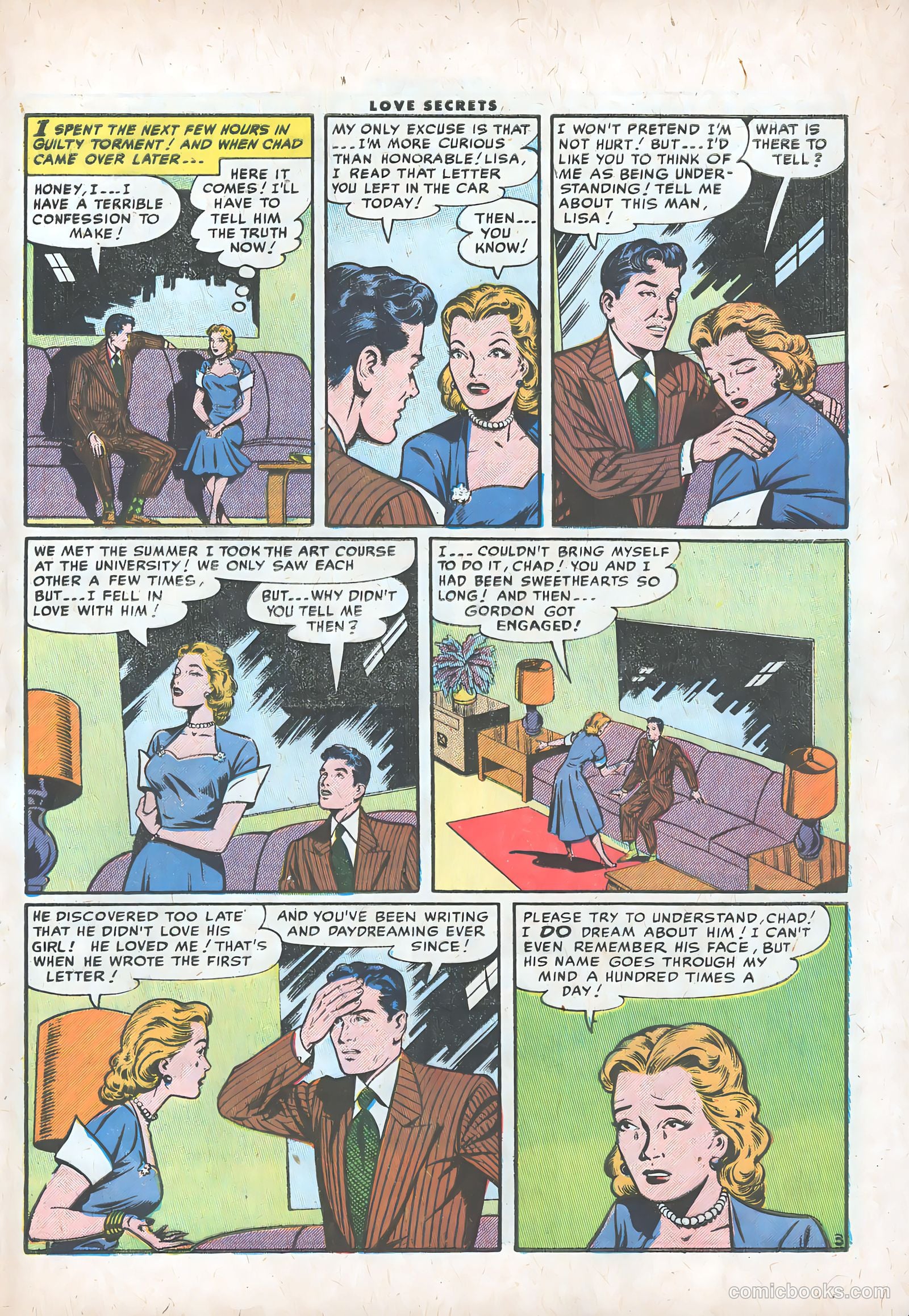 Love Secrets #46 (1955) — page 29 of 36