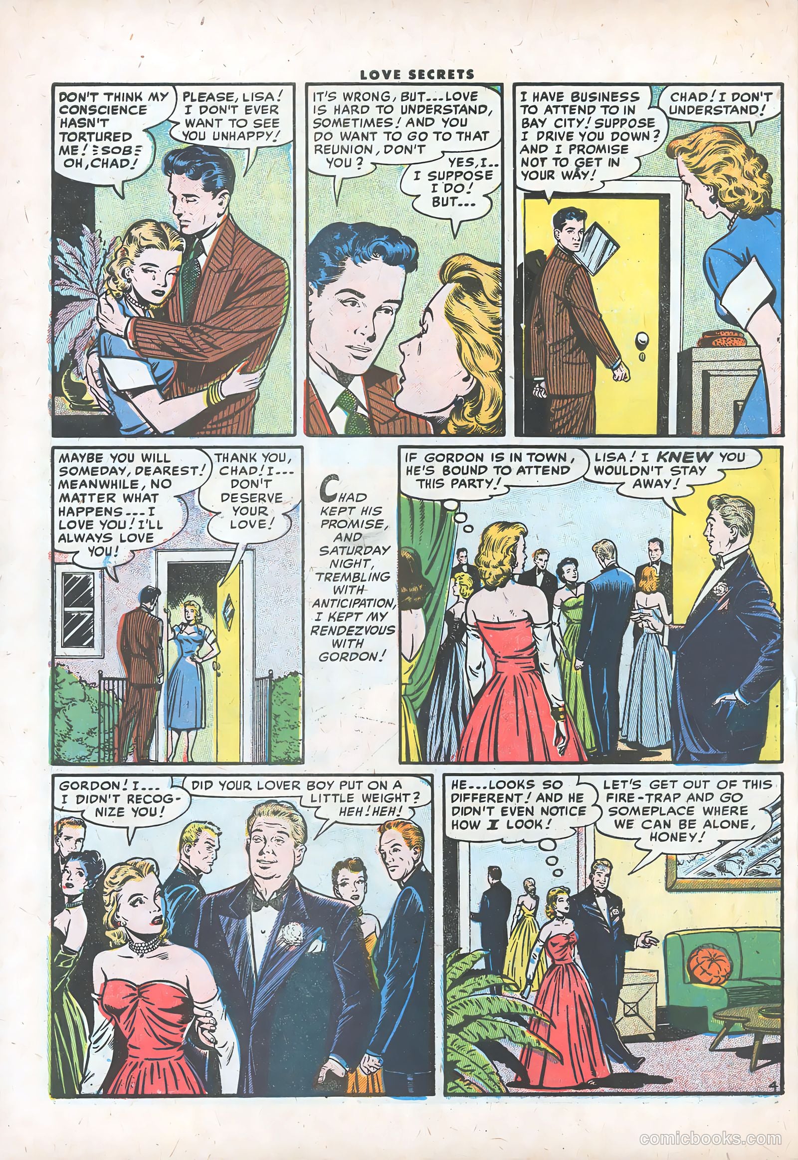 Love Secrets #46 (1955) — page 30 of 36