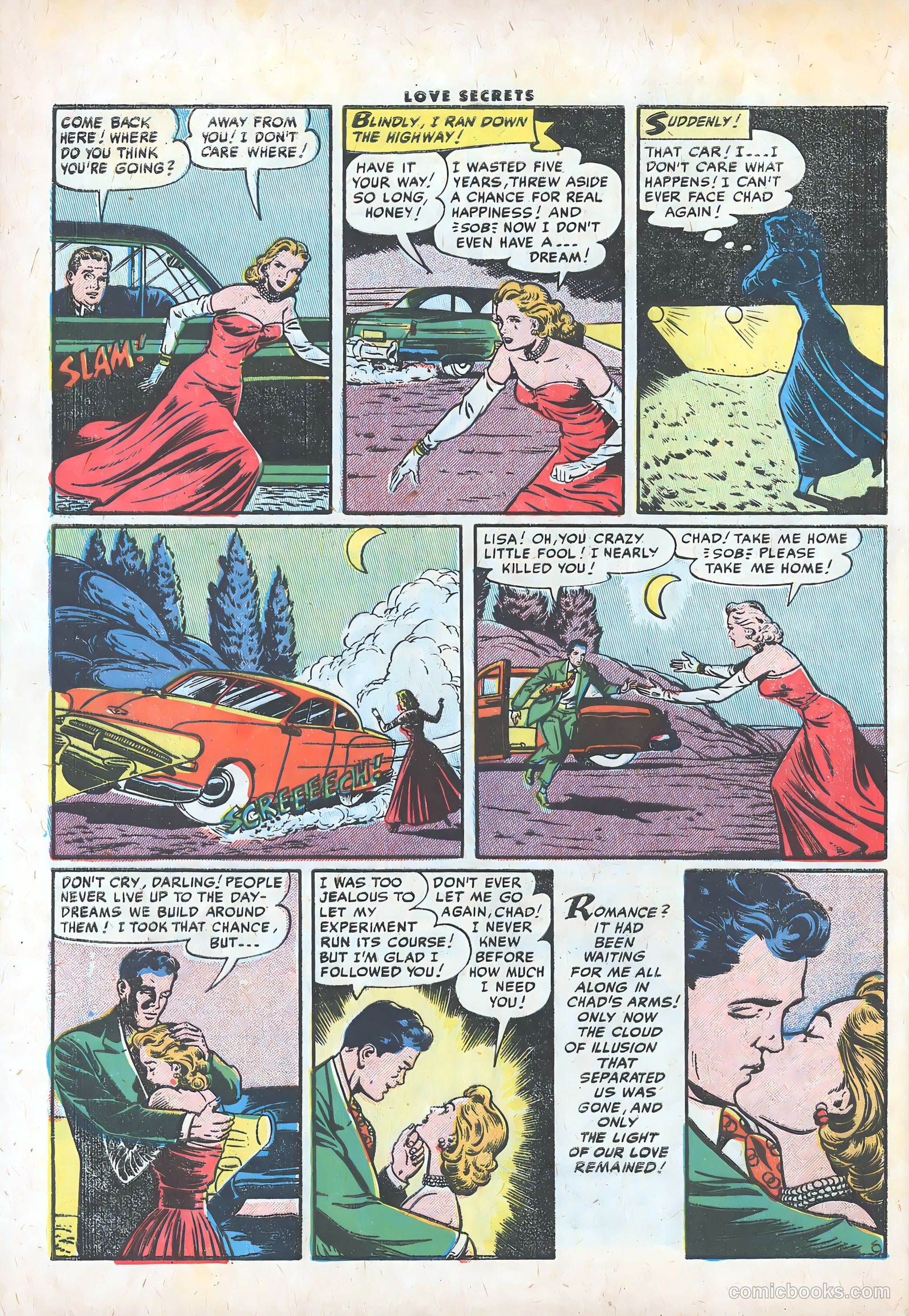 Love Secrets #46 (1955) — page 32 of 36