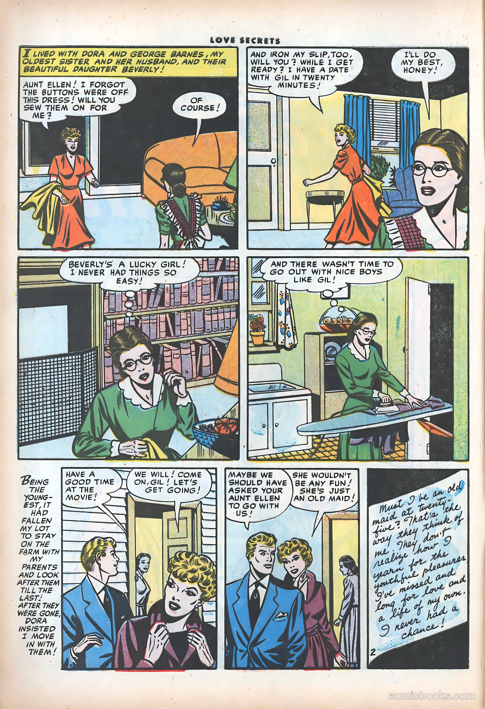 Love Secrets #47 (1955) — page 4 of 36
