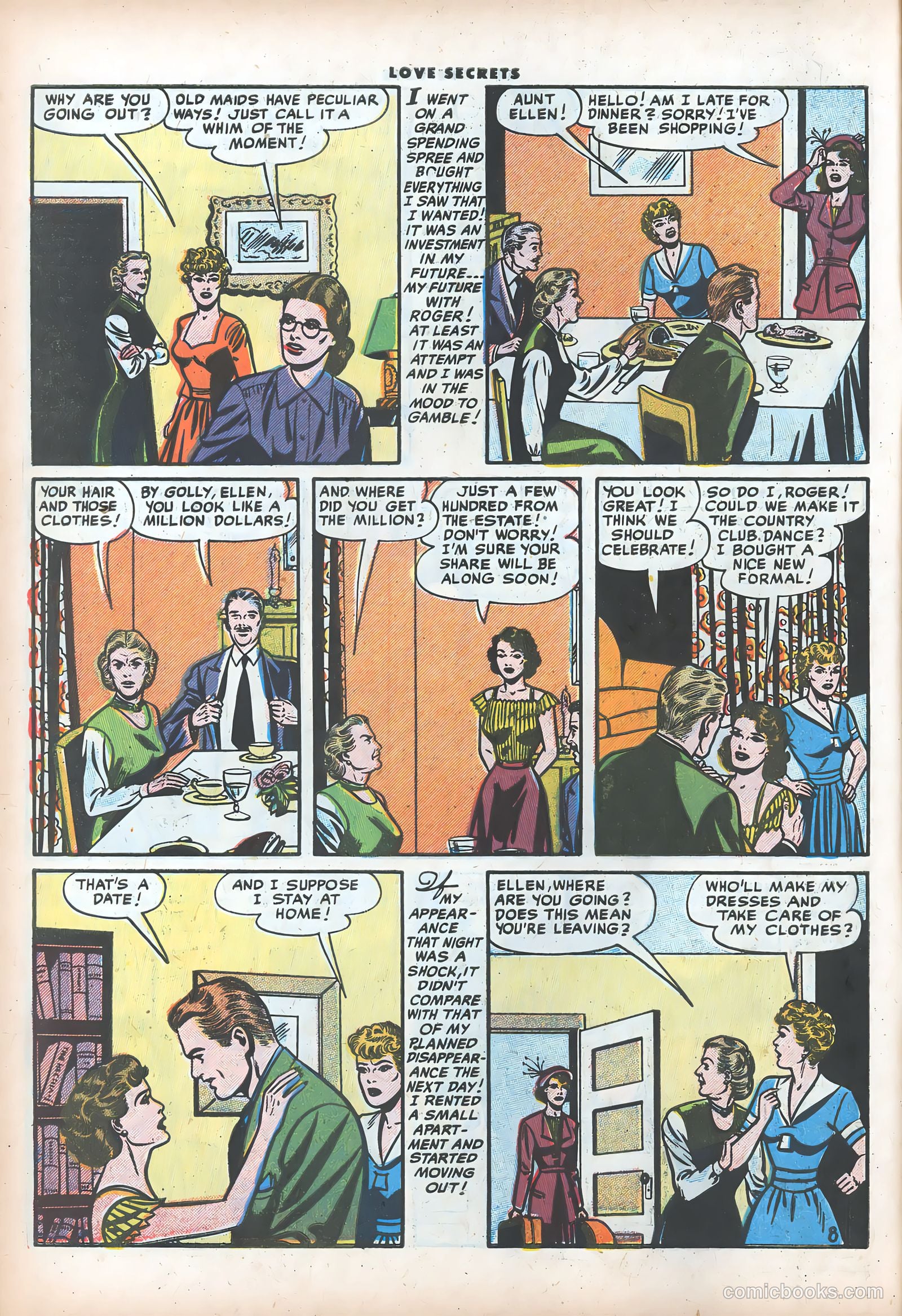 Love Secrets #47 (1955) — page 10 of 36