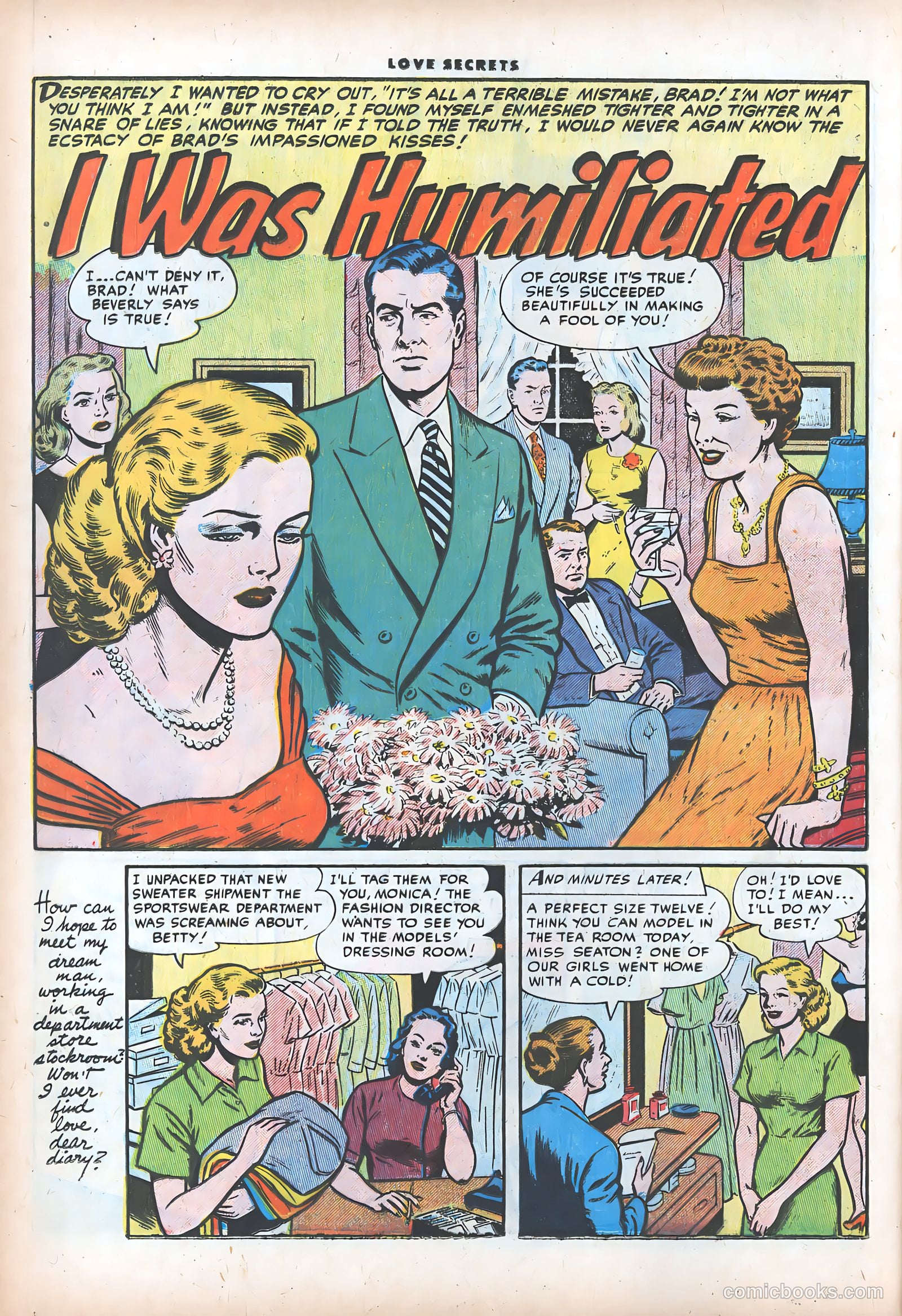 Love Secrets #47 (1955) — page 12 of 36