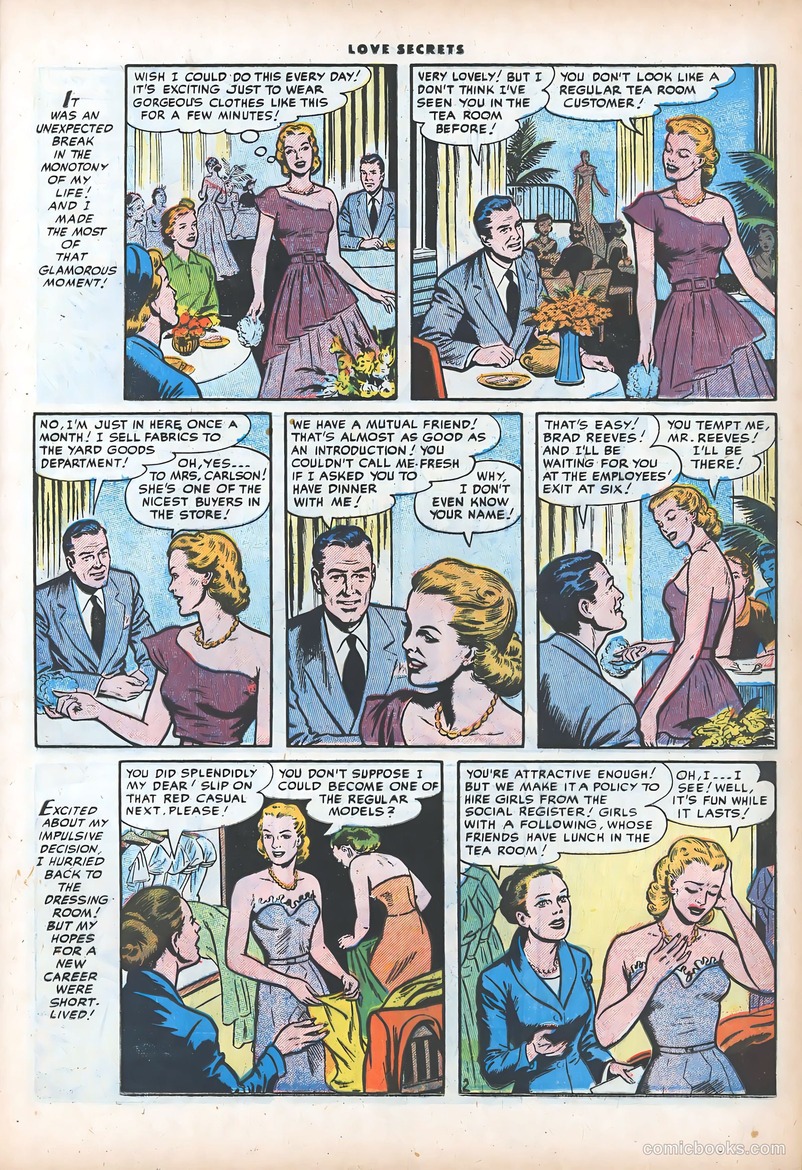 Love Secrets #47 (1955) — page 13 of 36