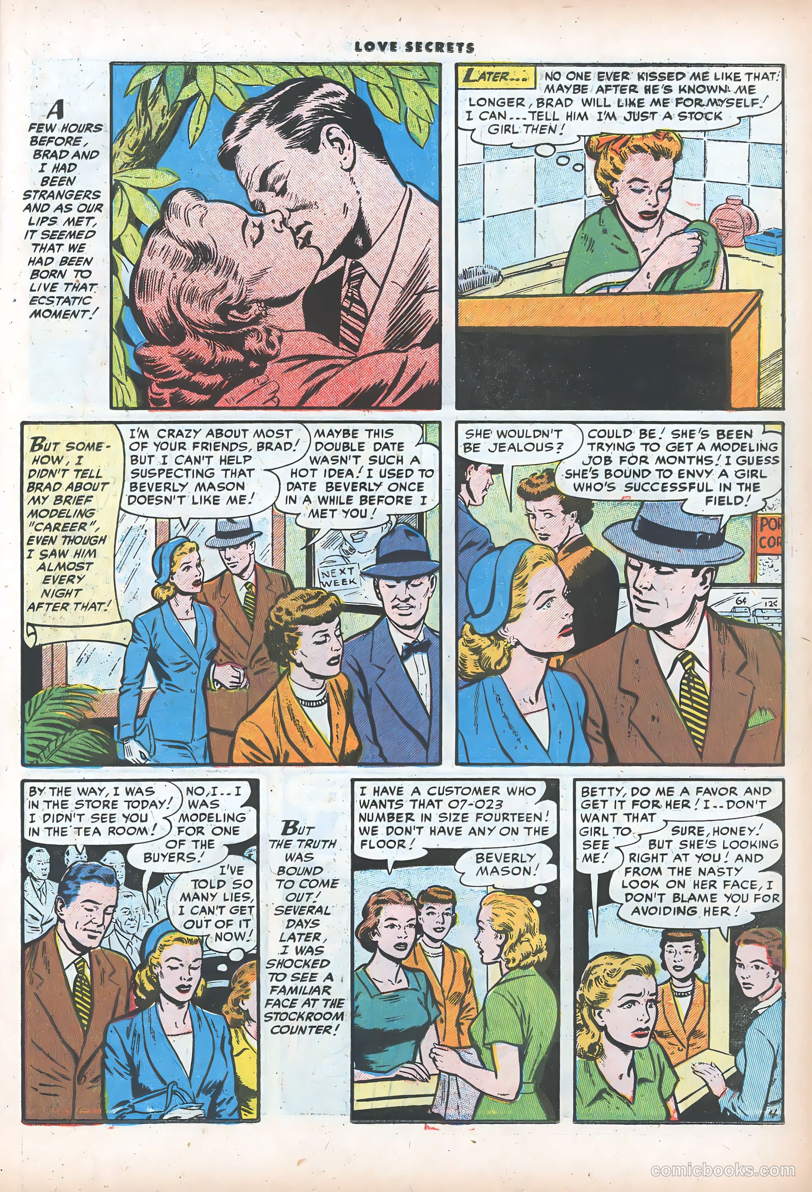 Love Secrets #47 (1955) — page 15 of 36