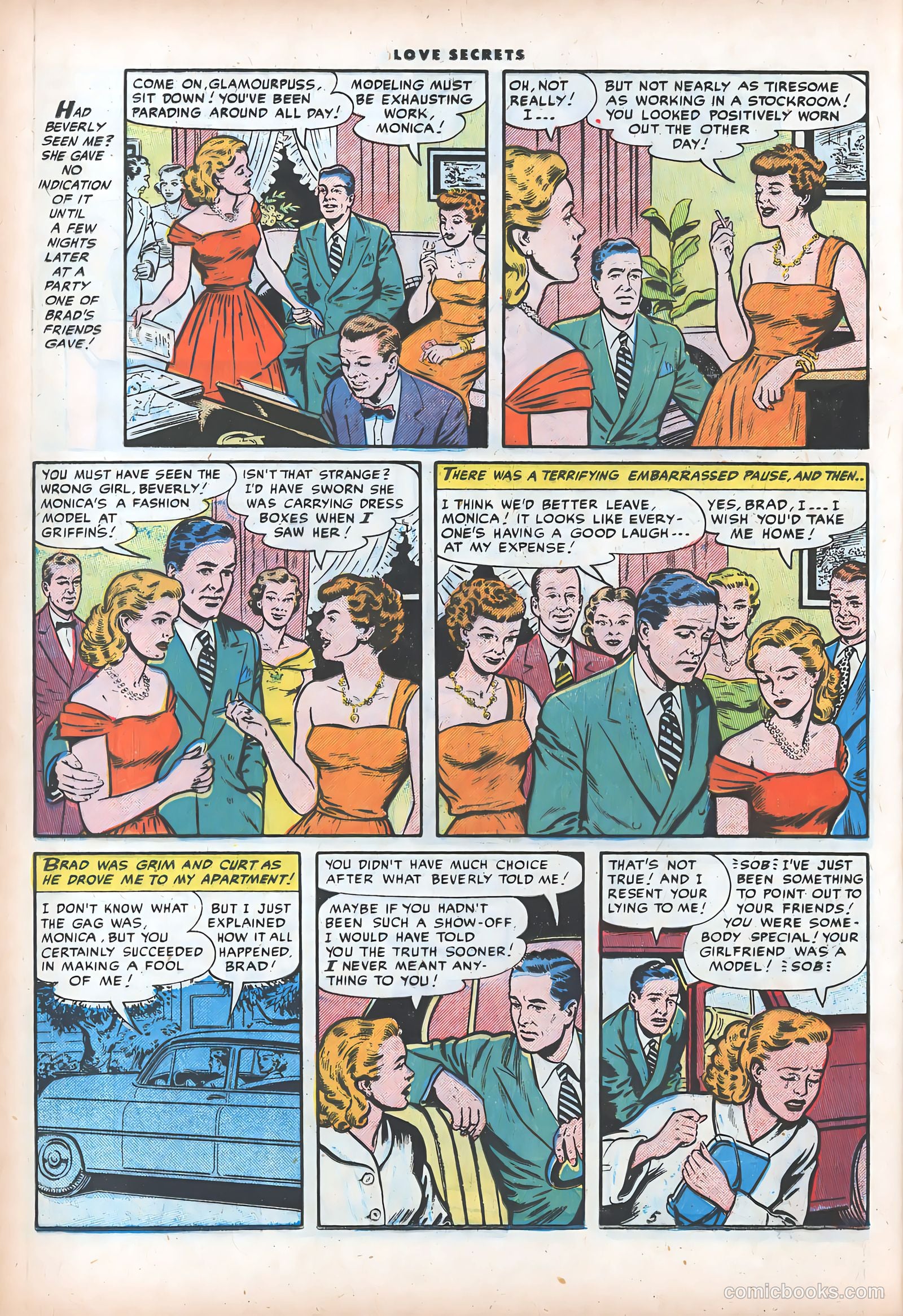 Love Secrets #47 (1955) — page 16 of 36