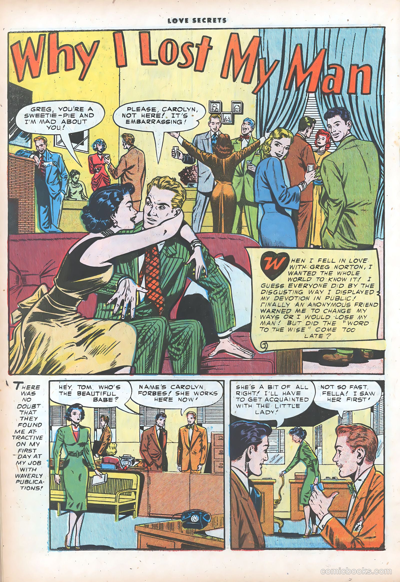 Love Secrets #47 (1955) — page 18 of 36