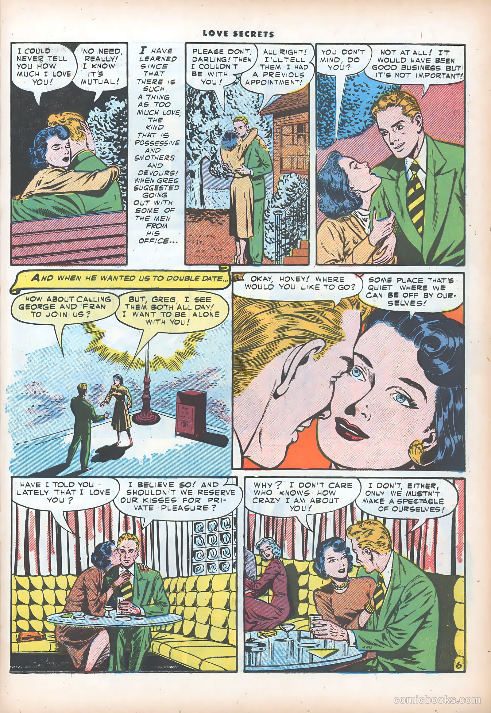 Love Secrets #47 (1955) — page 23 of 36