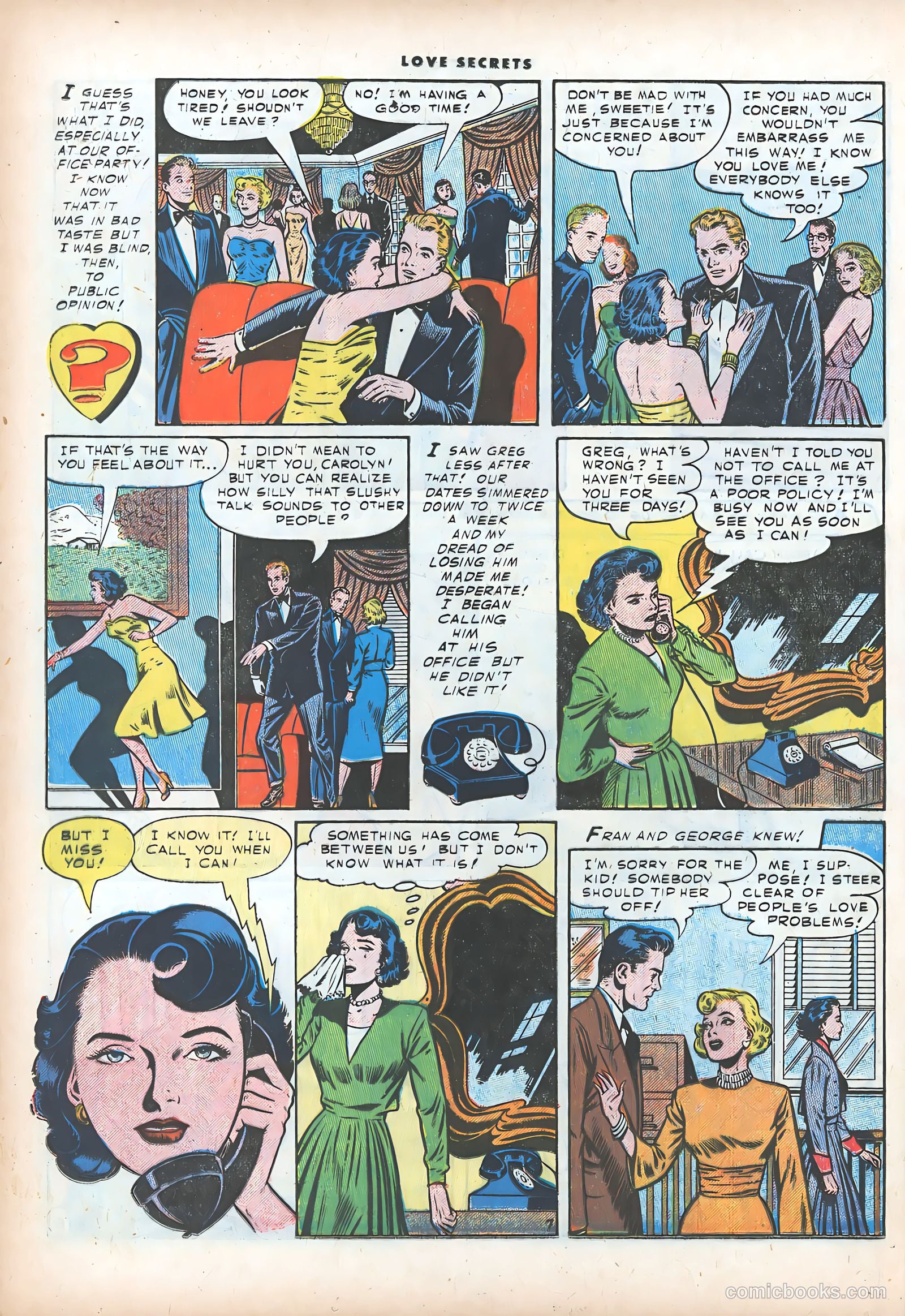 Love Secrets #47 (1955) — page 24 of 36