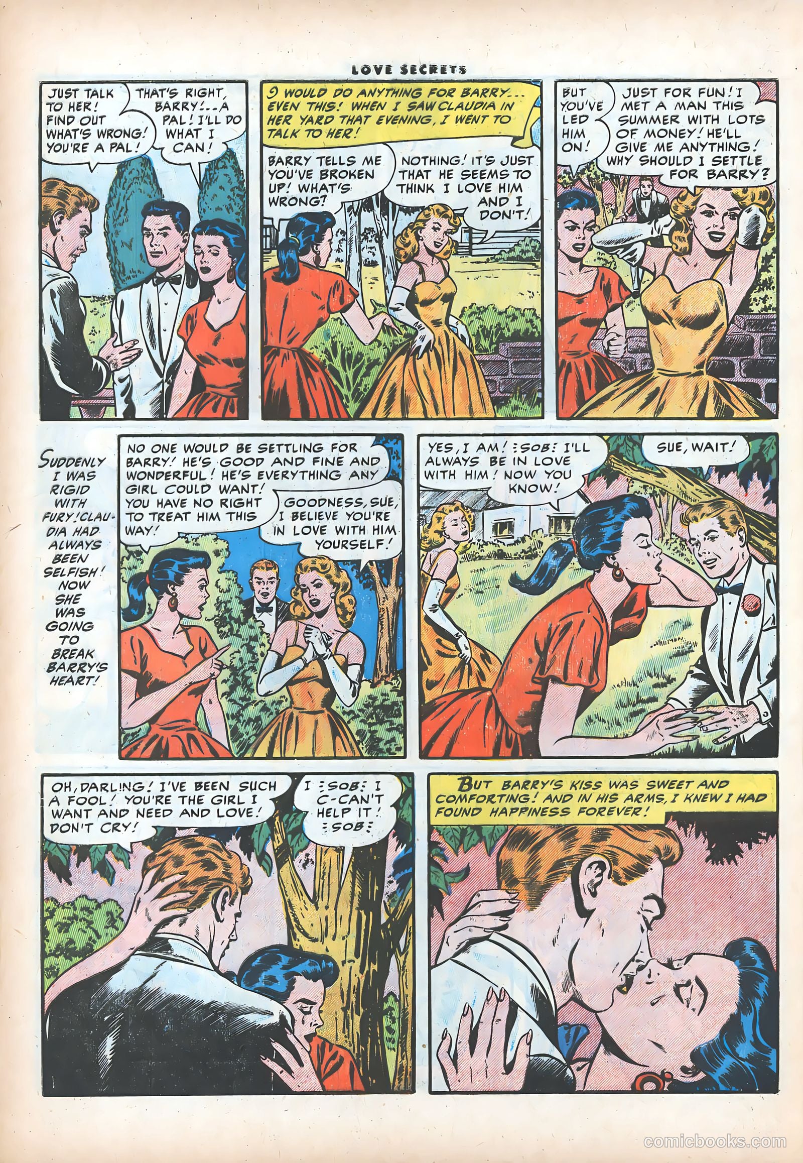 Love Secrets #47 (1955) — page 32 of 36