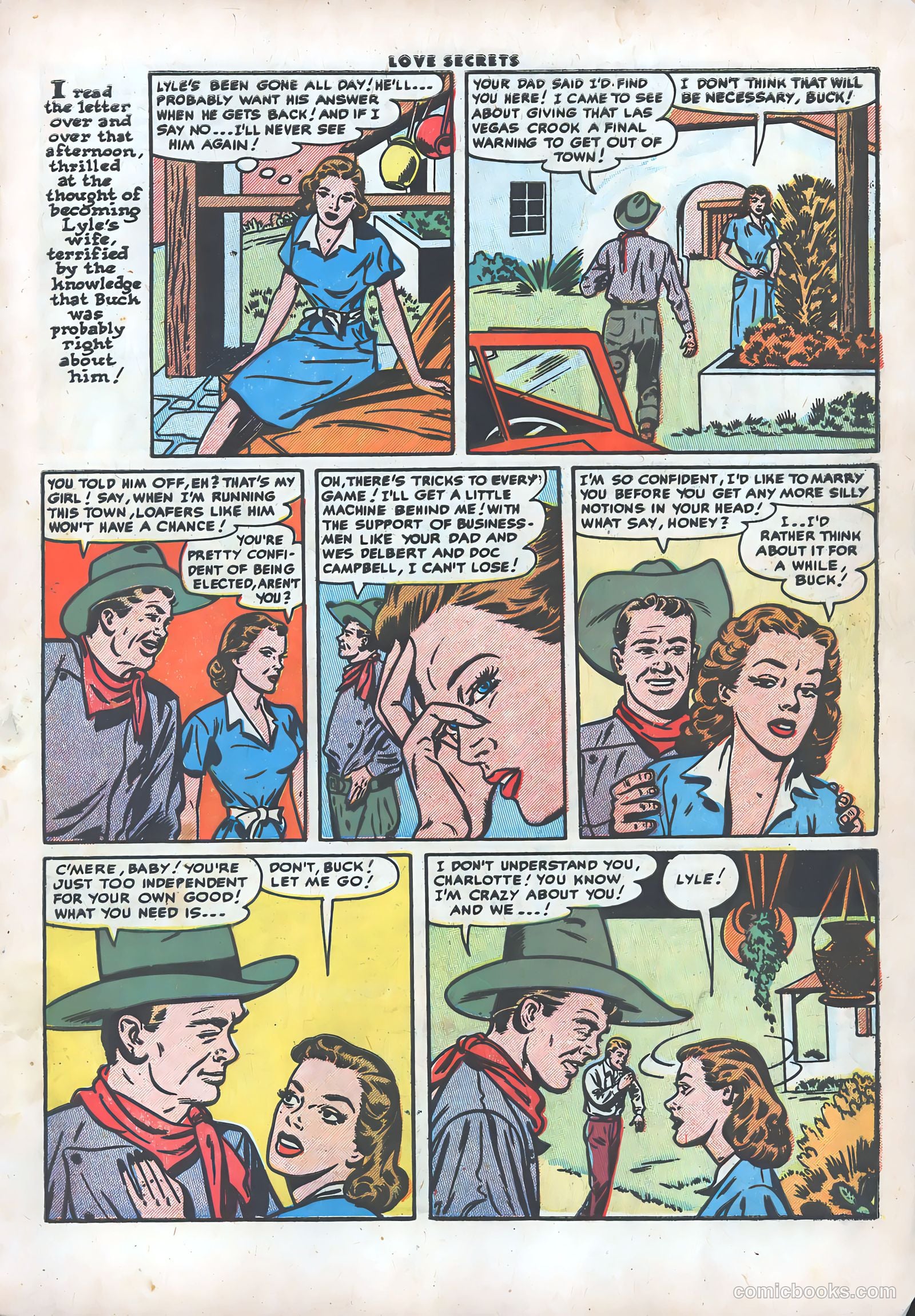 Love Secrets #48 (1955) — page 9 of 36