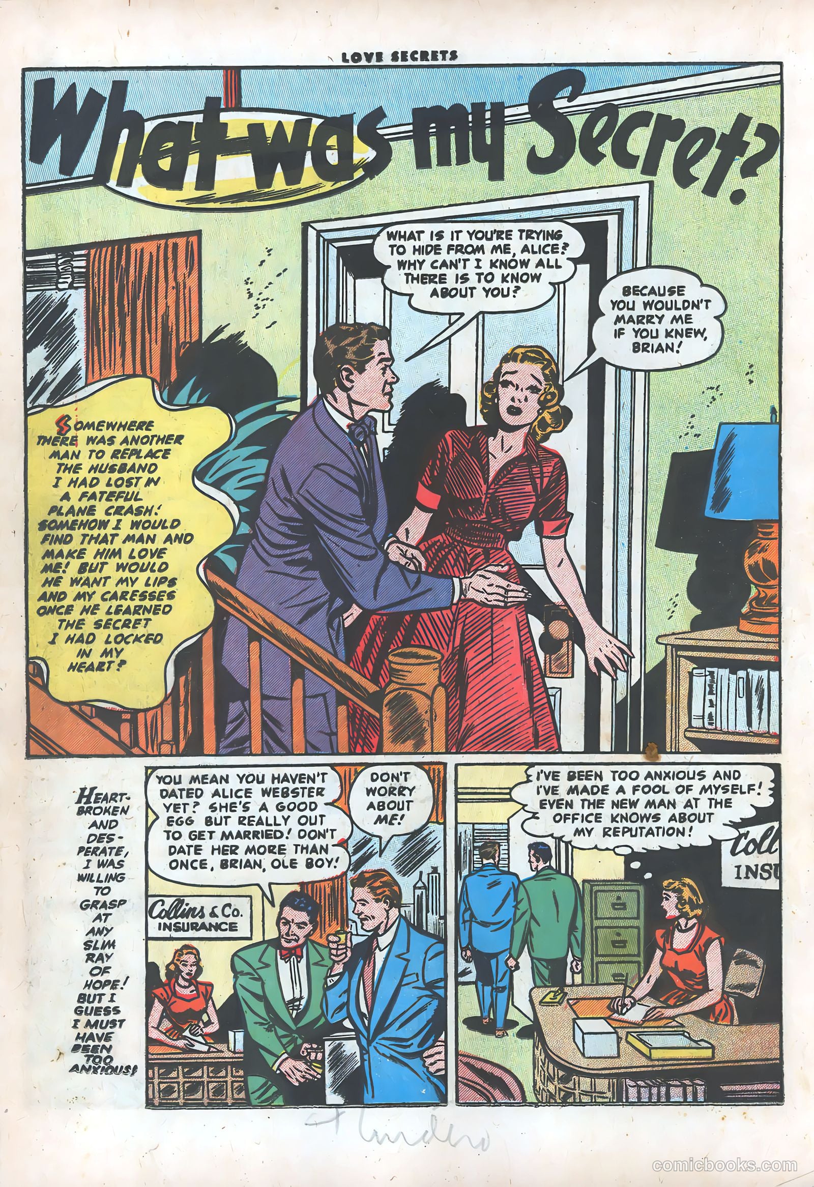 Love Secrets #48 (1955) — page 12 of 36
