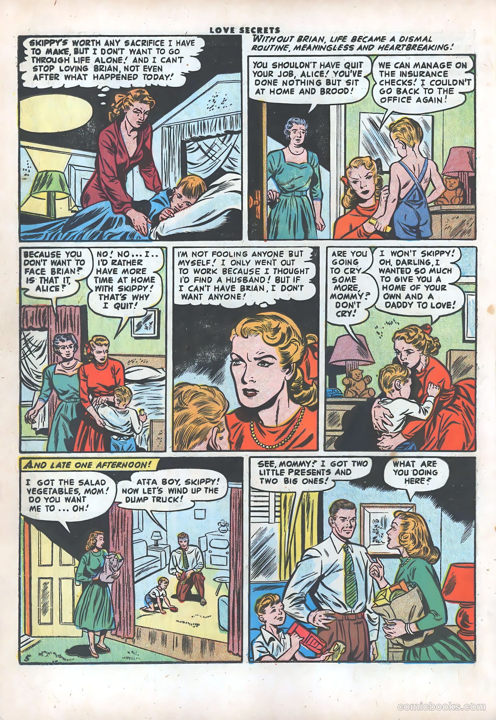Love Secrets #48 (1955) — page 16 of 36