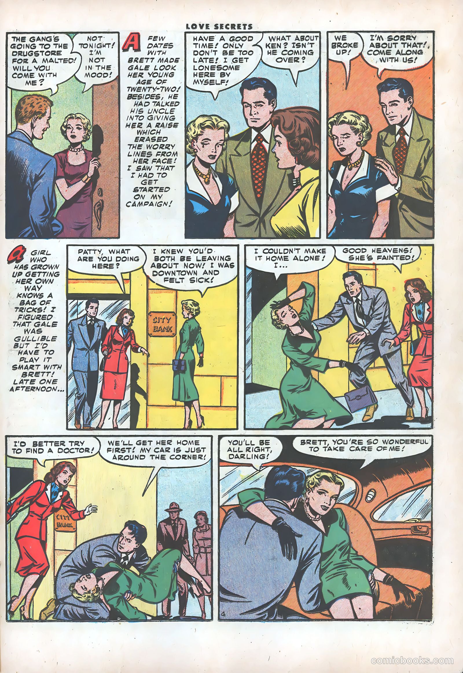 Love Secrets #48 (1955) — page 21 of 36