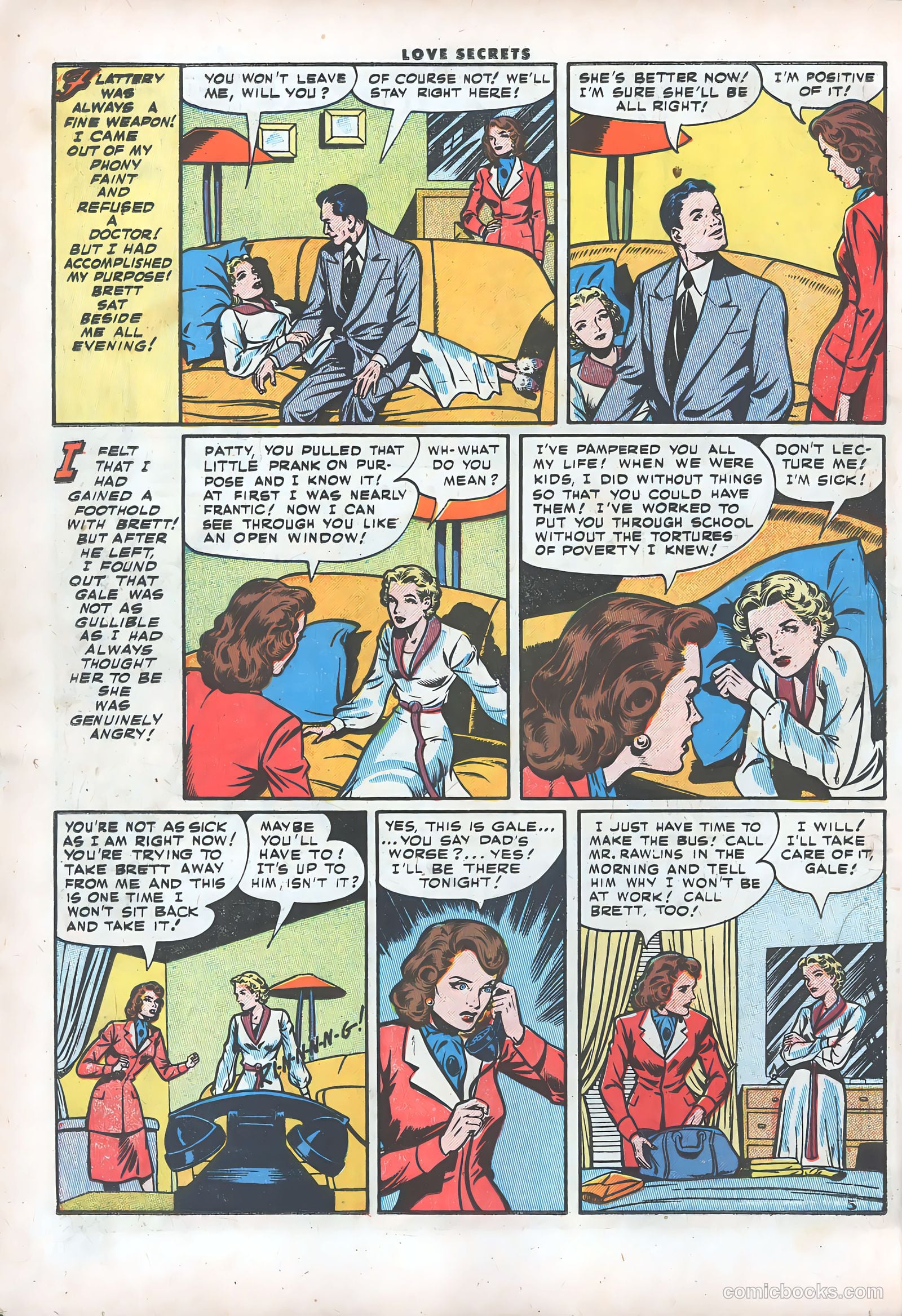 Love Secrets #48 (1955) — page 22 of 36