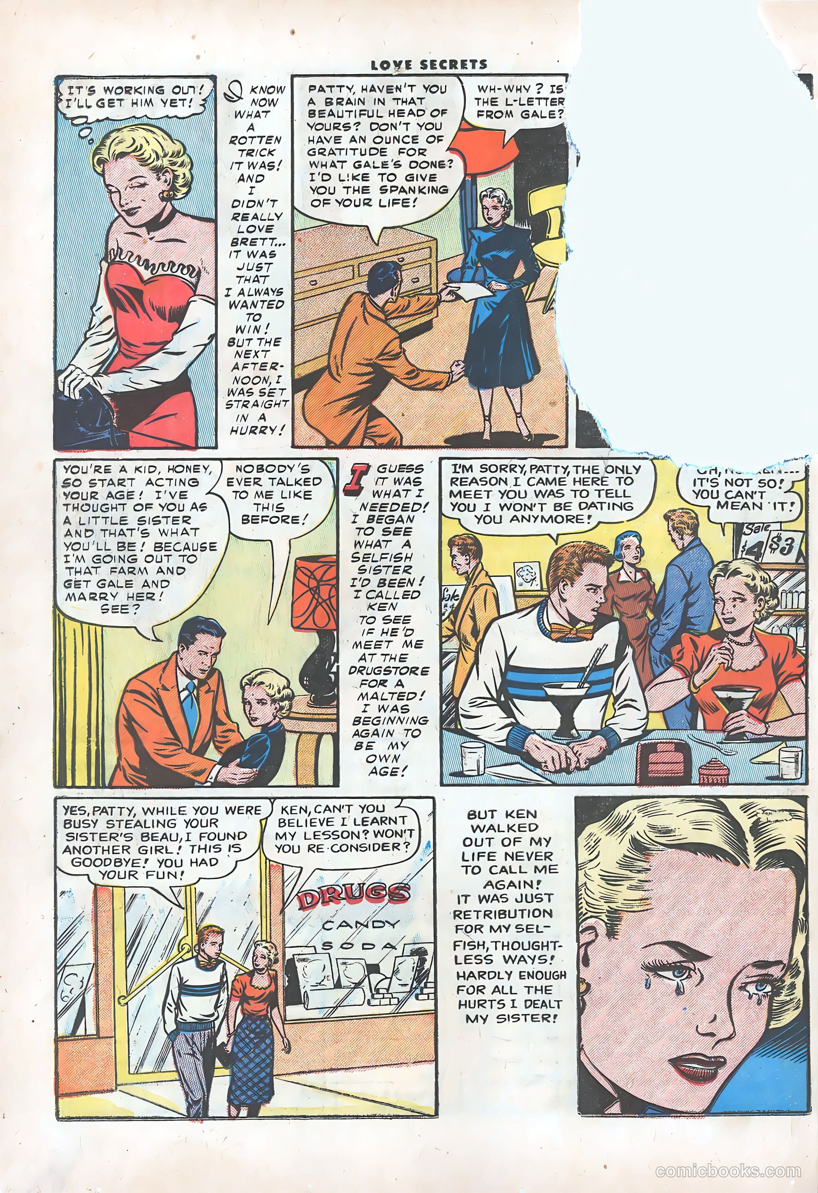 Love Secrets #48 (1955) — page 24 of 36