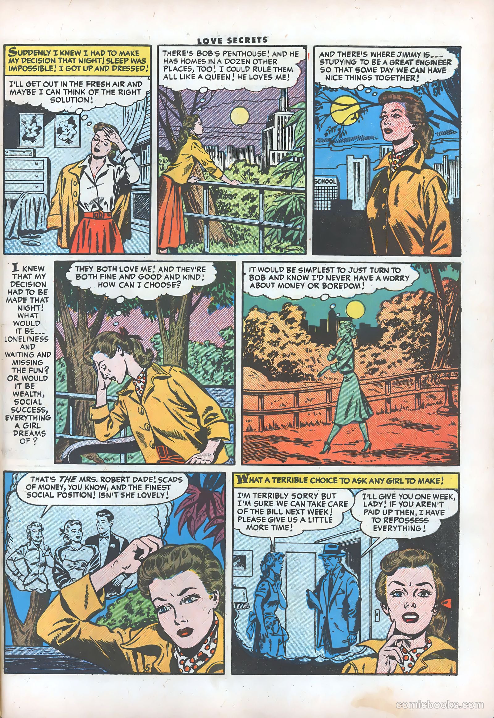 Love Secrets #48 (1955) — page 31 of 36