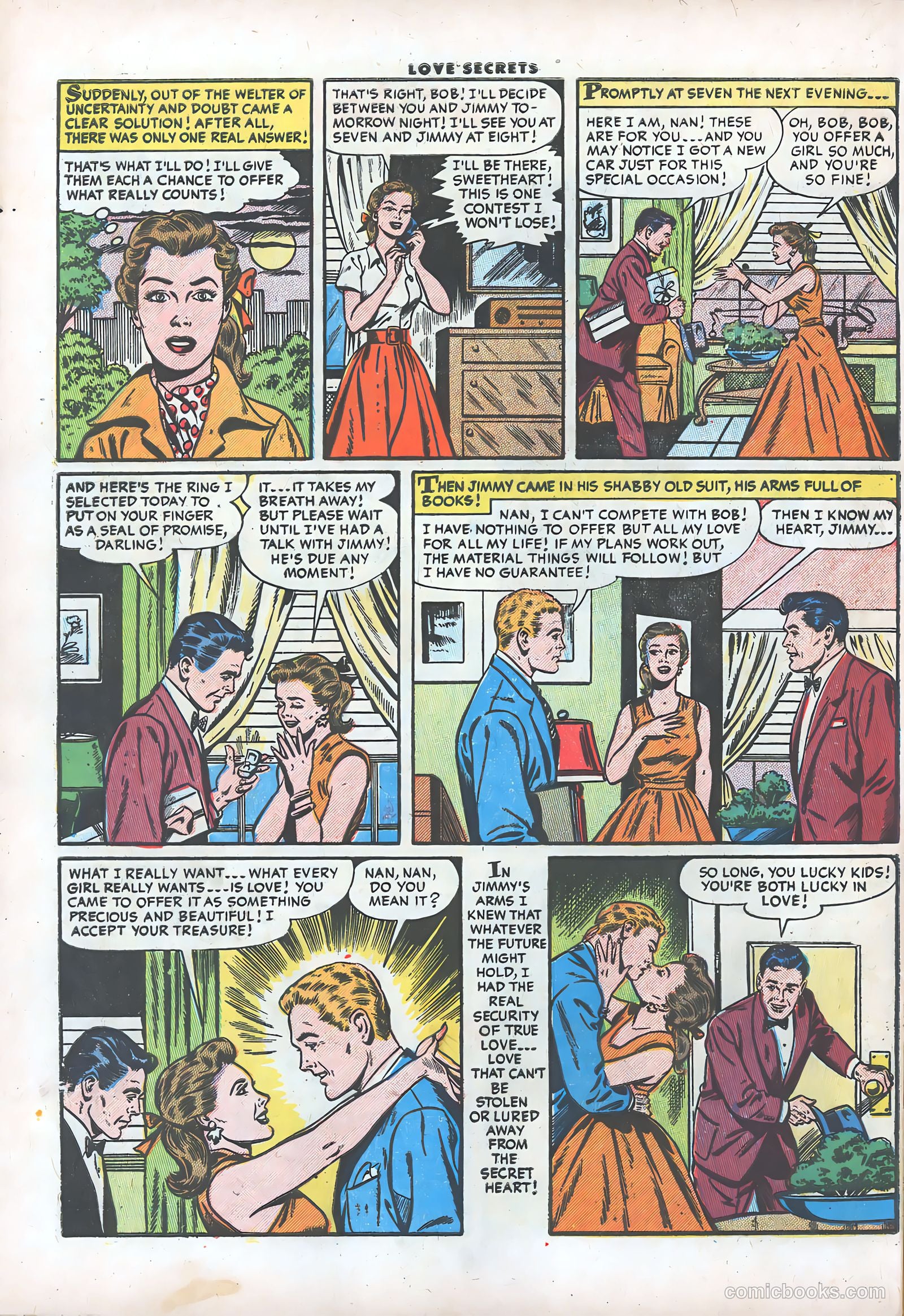 Love Secrets #48 (1955) — page 32 of 36